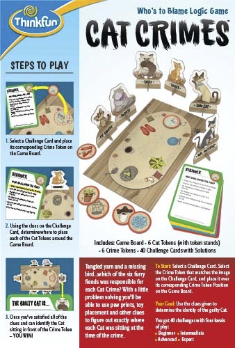 ThinkFun Cat Crimes