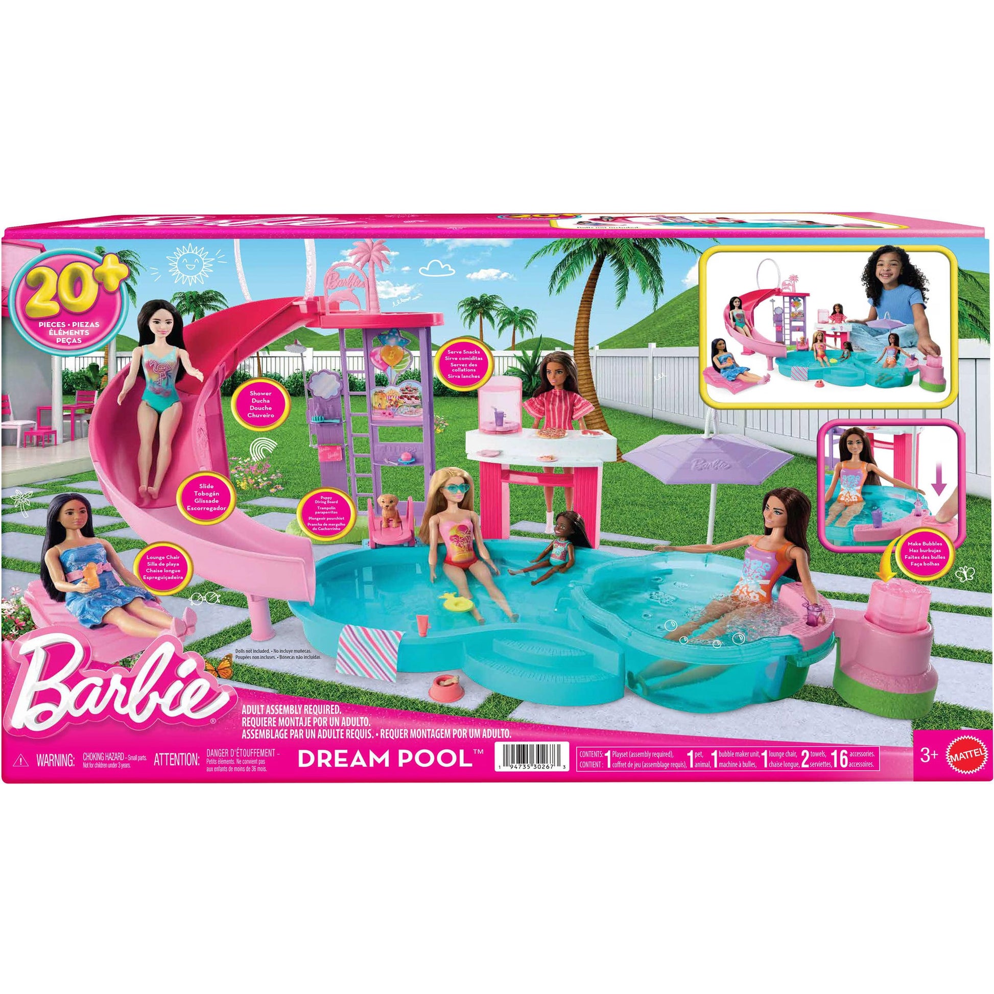 Barbie Dream Pool - Toyworld NZ