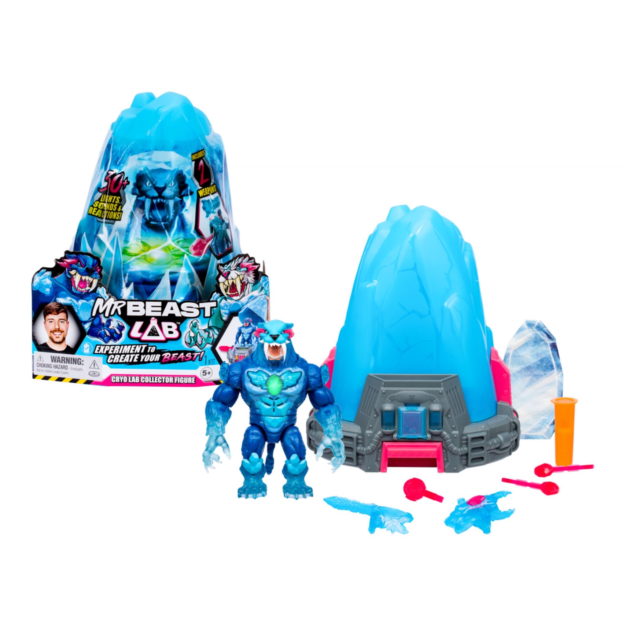 MrBeast Lab Cryo Lab Collector Figure – Toyworld NZ
