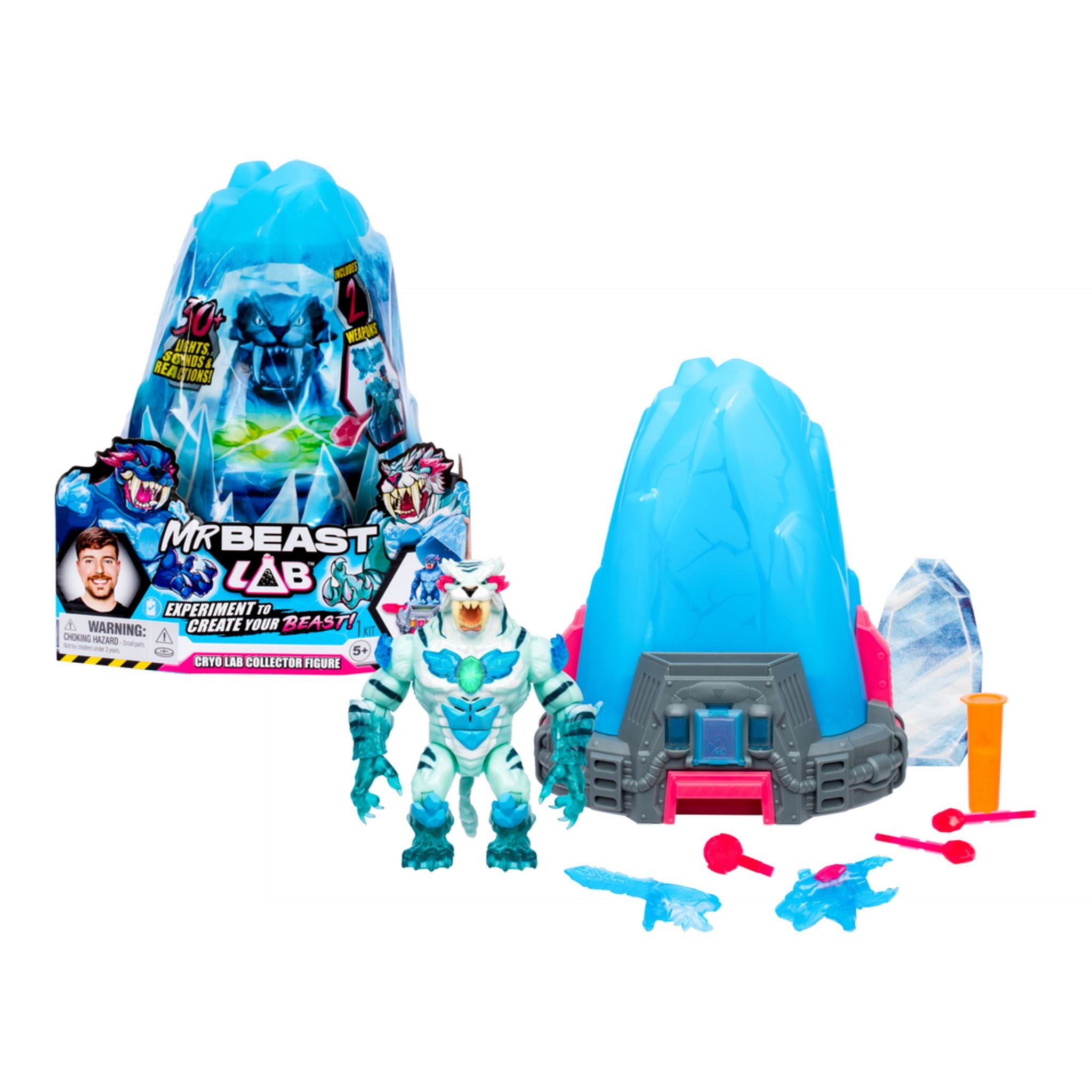 MrBeast Lab Cryo Lab Collector Figure
