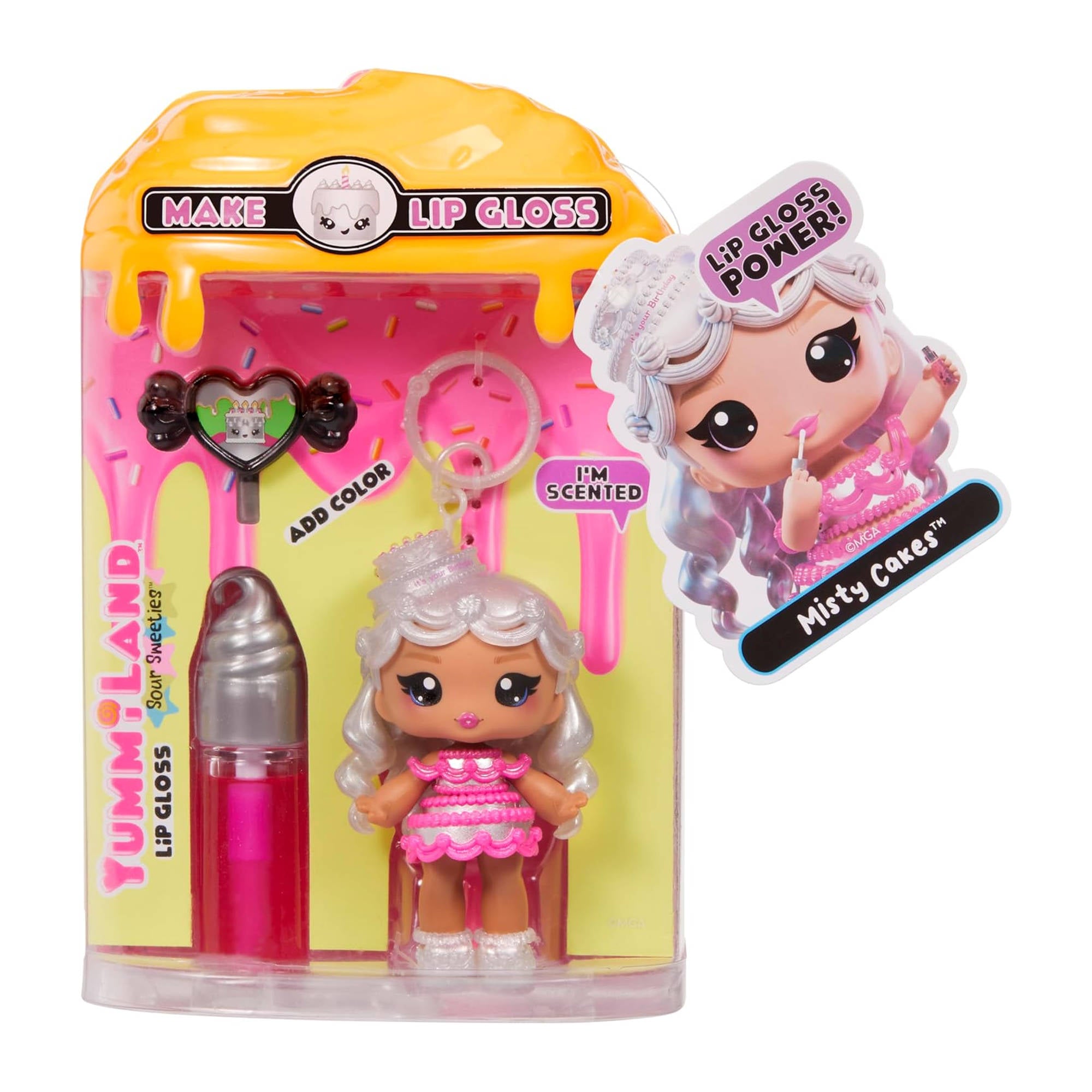 Yummiland Lip Gloss Sour Sweeties - Misty Cakes - Toyworld NZ