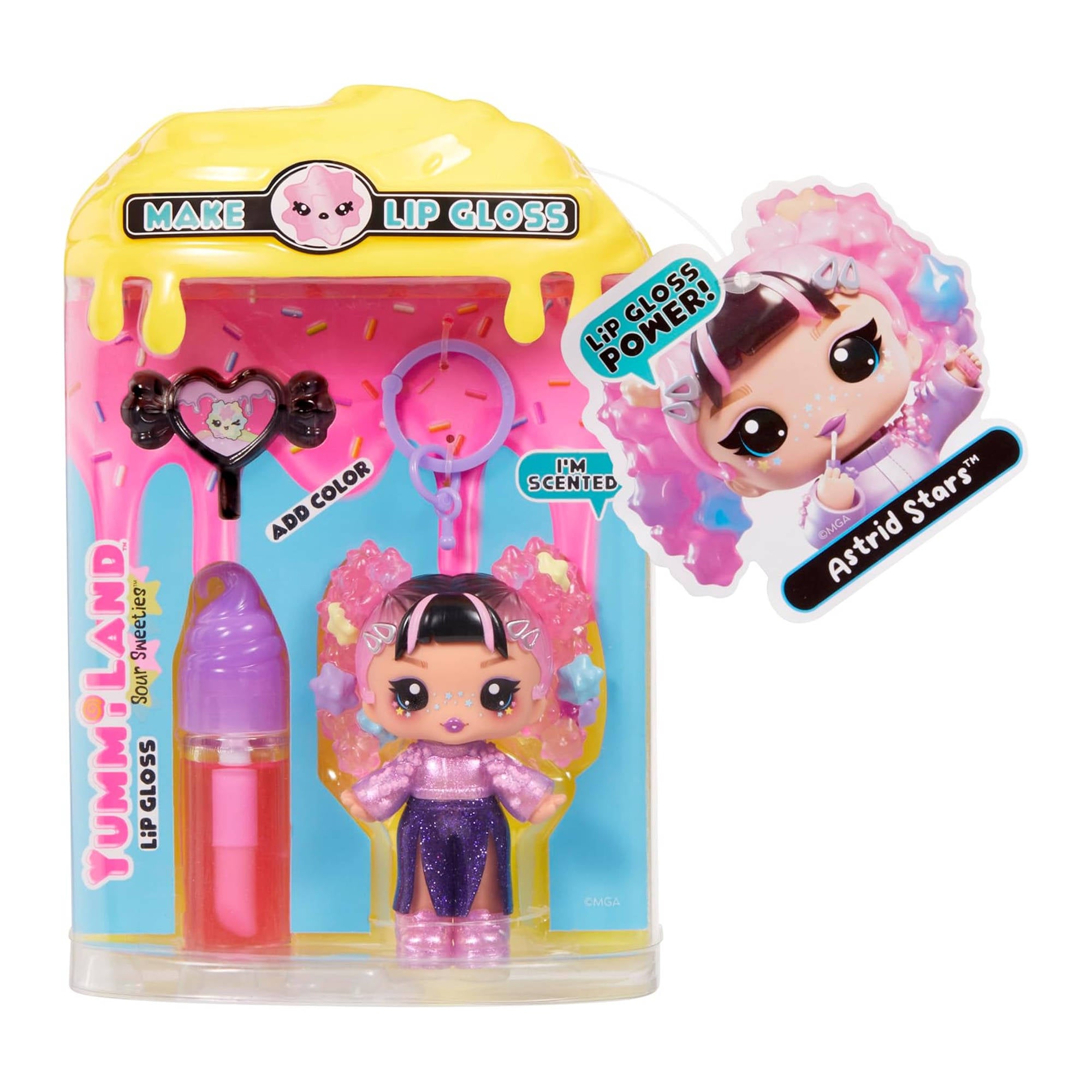 Yummiland Lip Gloss Sour Sweeties - Astrid Stars - Toyworld NZ
