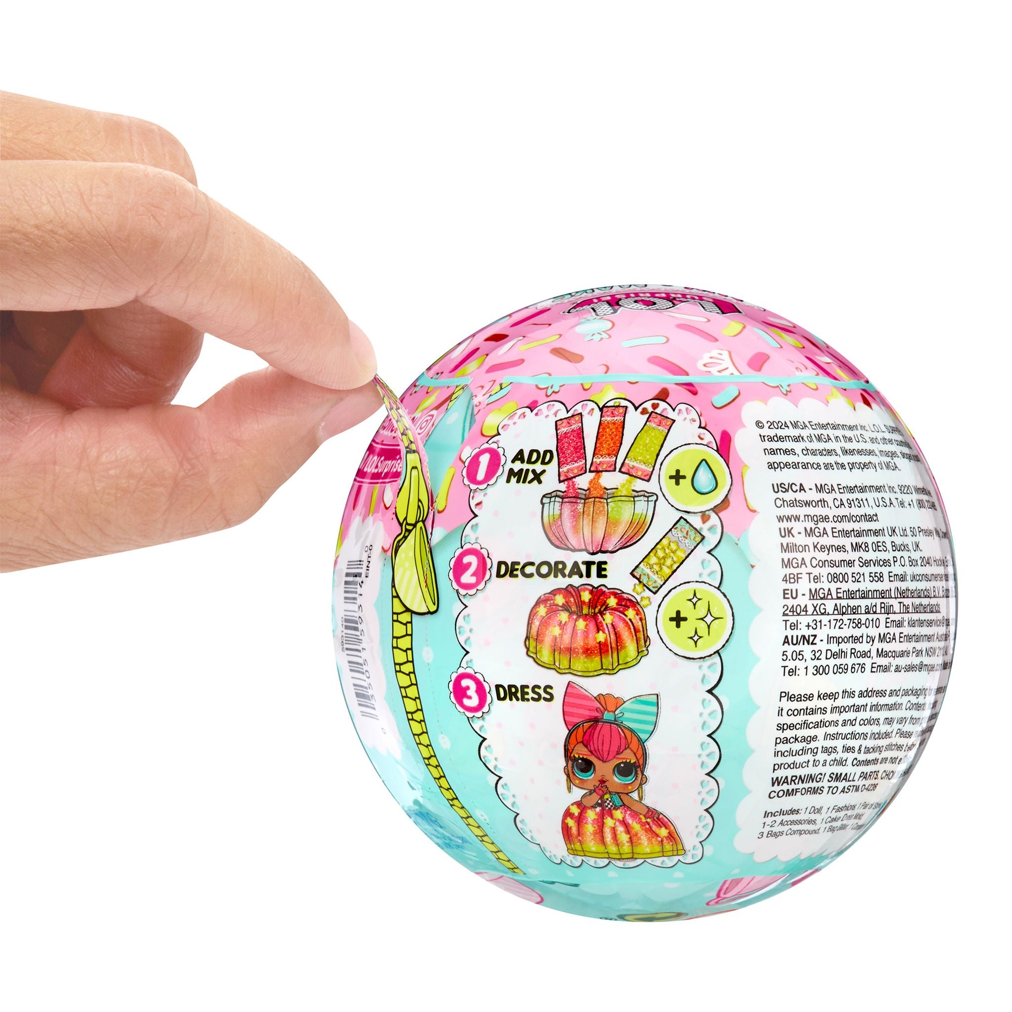 L O L Surprise Mix Make Birthday Cake Tots Blind Capsule Toyworld NZ l-o-l-surprise-mix-make-birthday-cake-tots-blind-capsule-toyworld-nz