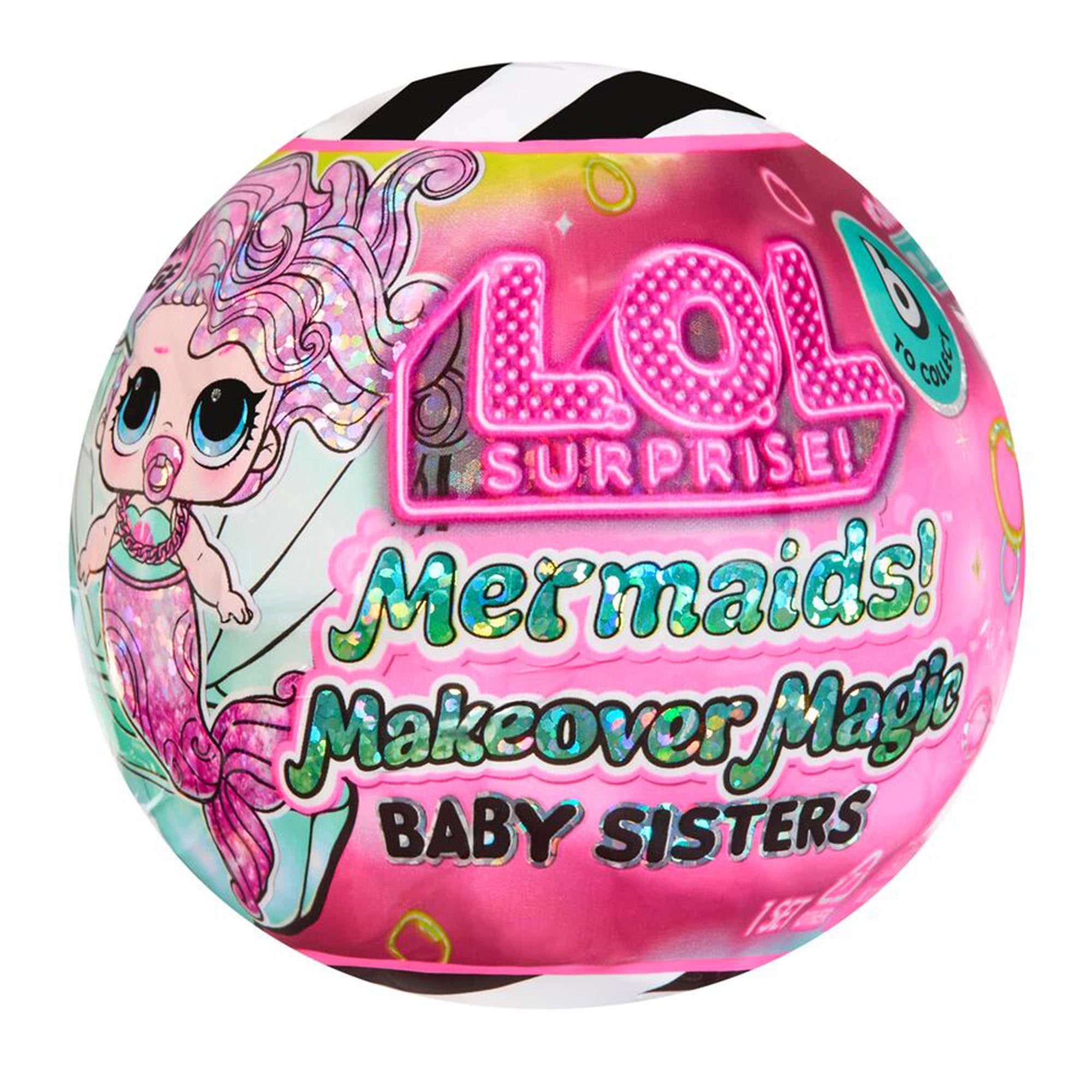 L.O.L. Surprise! Mermaids Makeover Magic Baby Sisters Blind Capsule