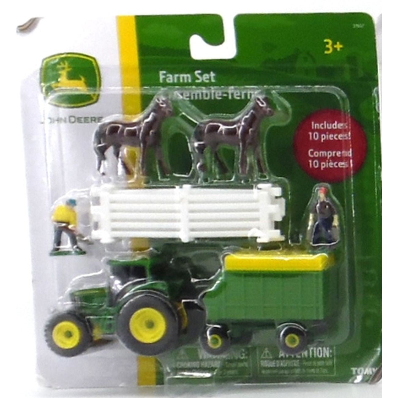 John Deere 10 Piece Mini Farm Set Assorted Styles
