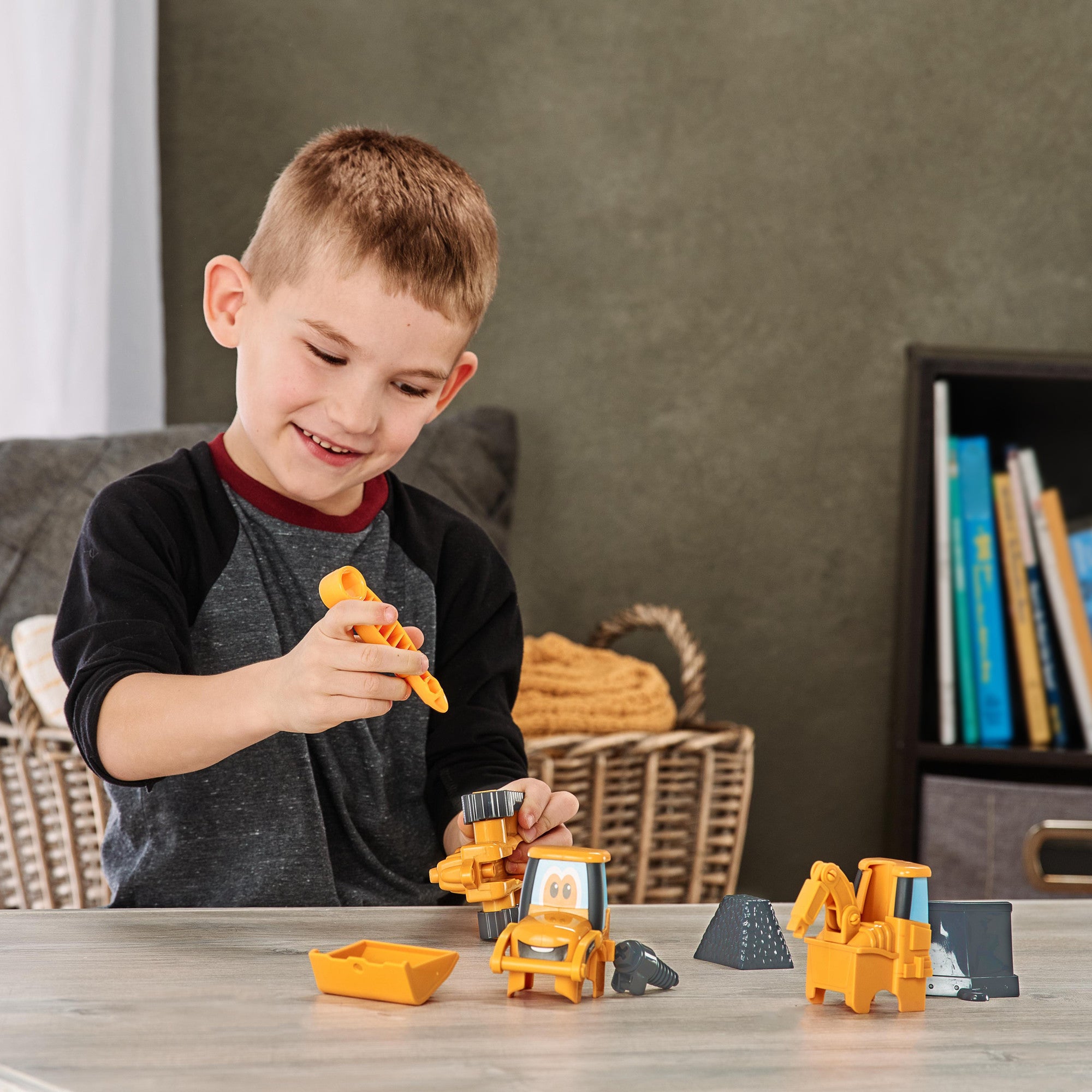 John Deere Kids Build-A-Buddy Backhoe Loader