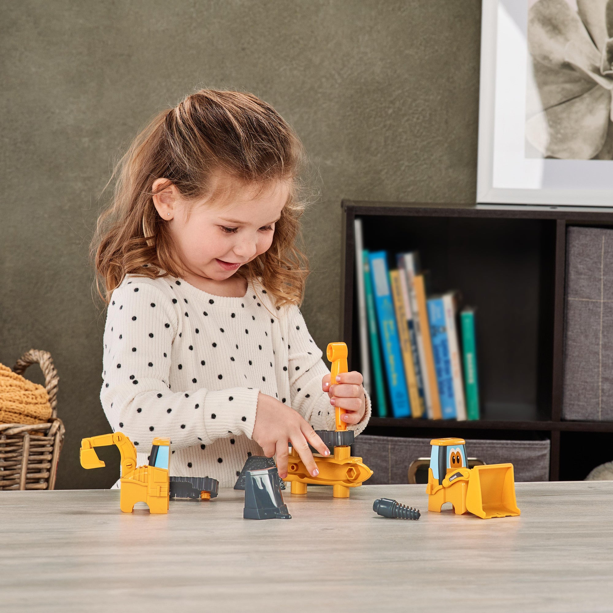 John Deere Kids Build-A-Buddy Backhoe Loader