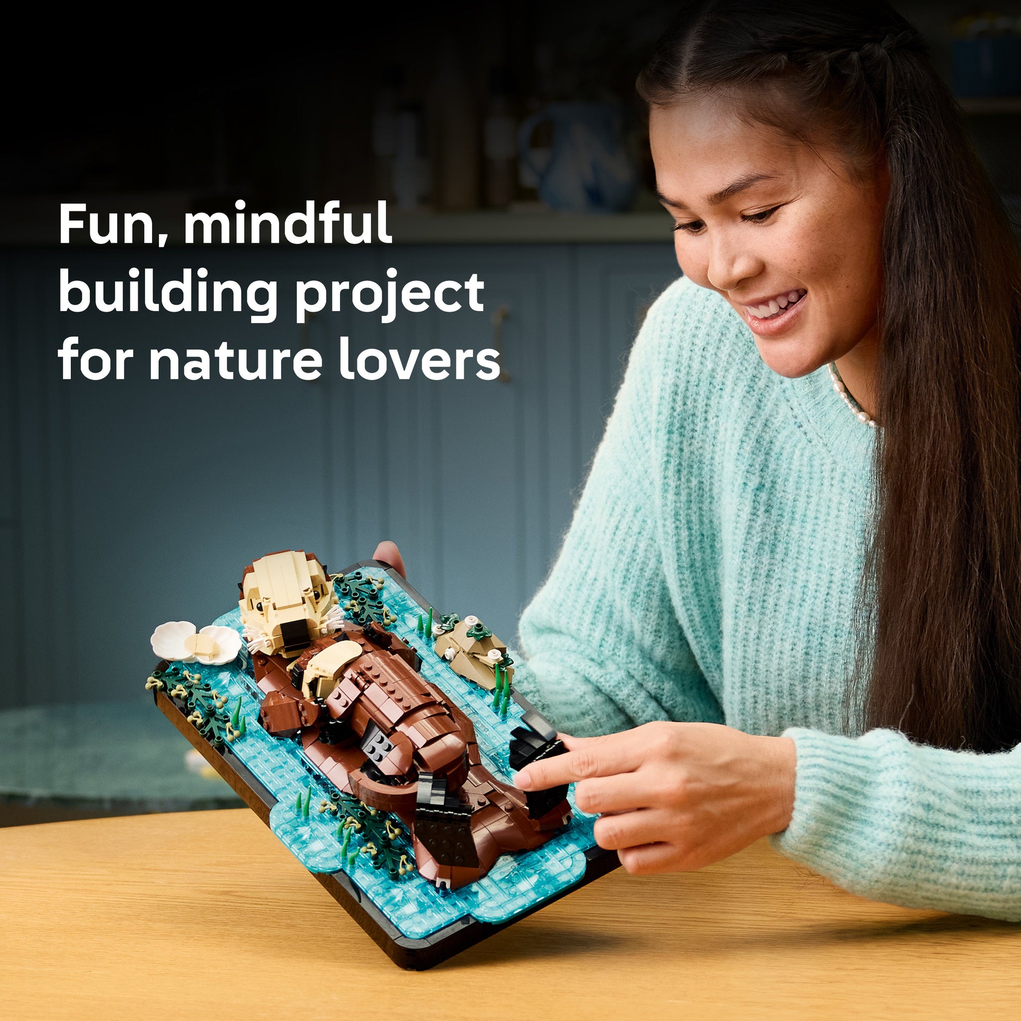 LEGO 21366 Ideas Floating Sea Otters - Toyworld NZ