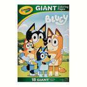 Crayola Giant Colouring Pages Bluey