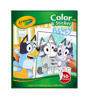 Crayola Colour & Sticker Book Bluey - Toyworld NZ