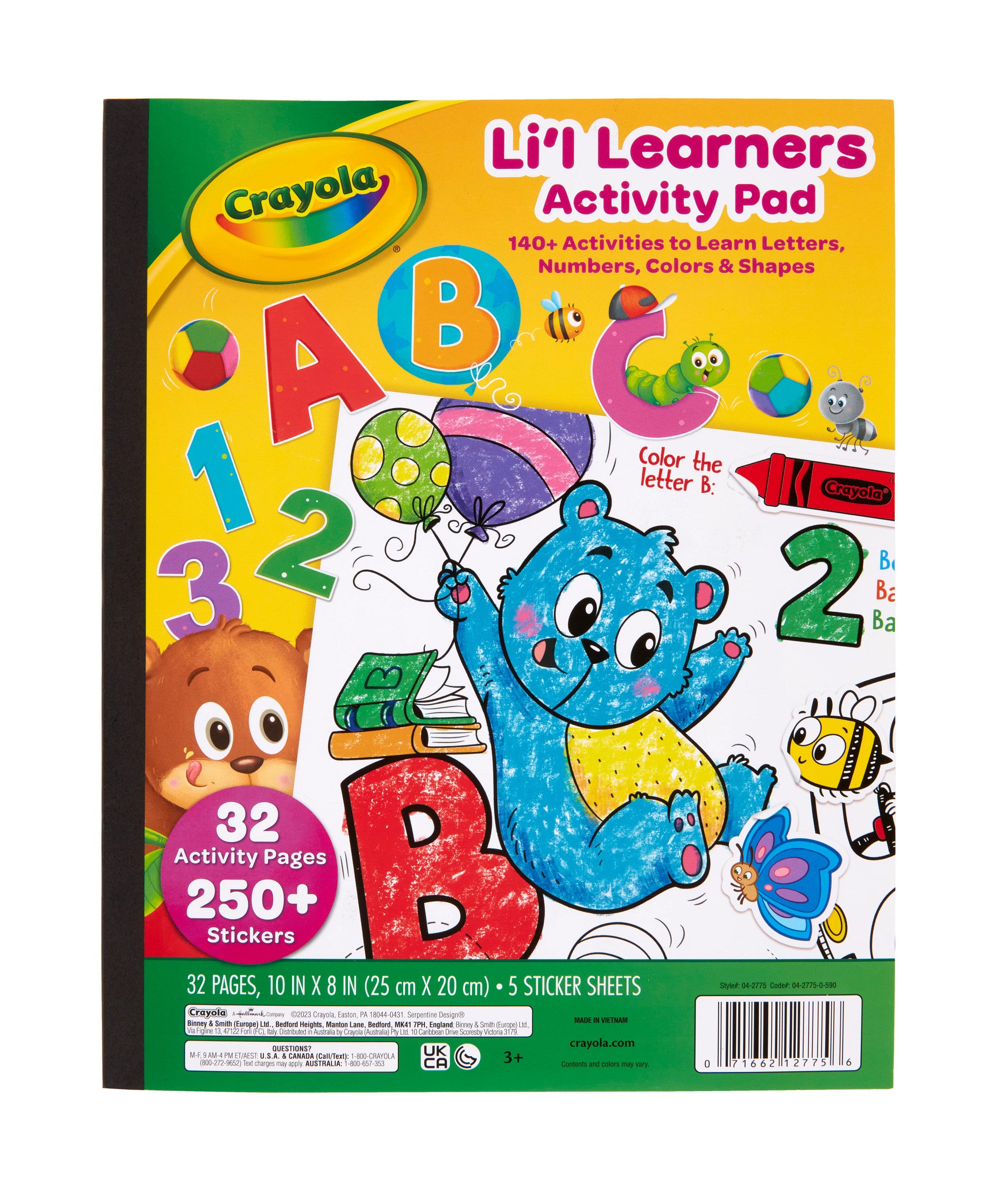 Crayola Li'l Learners Activity Pad