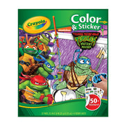 Crayola Color & Sticker Teenage Mutant Ninja Turtles