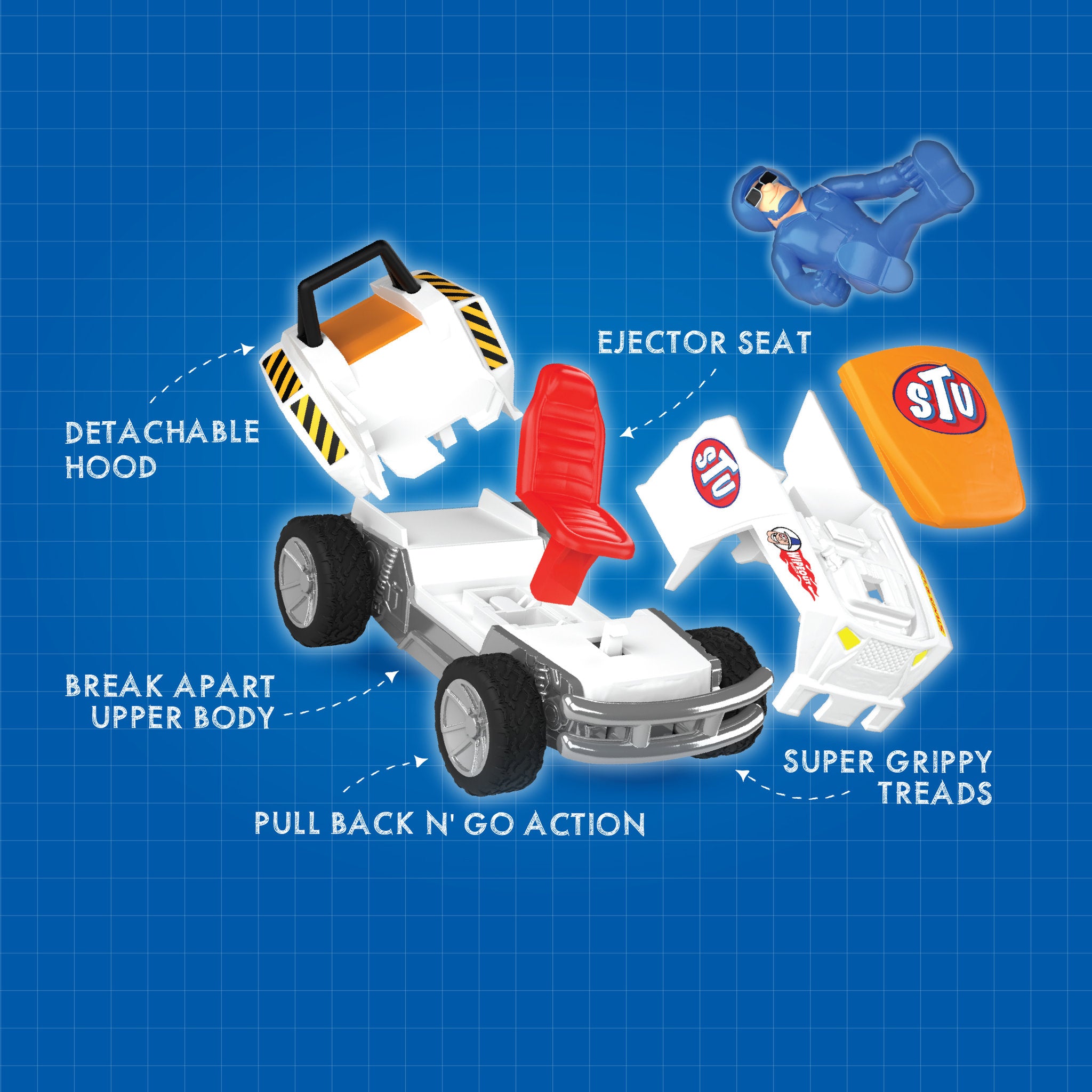 Stuntman Stu Crash & Smash Buggy