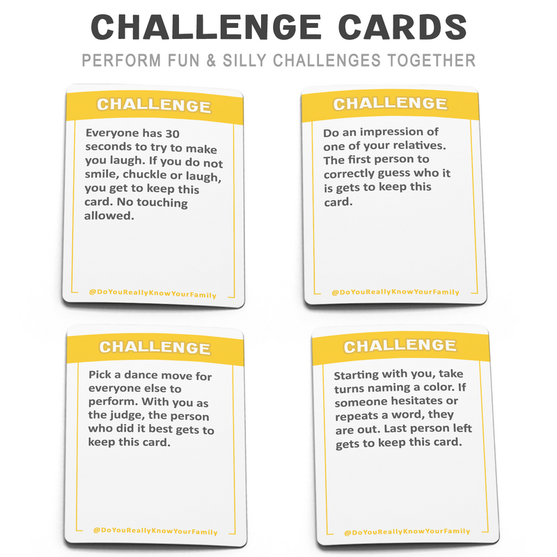 Do You Really Know Your Family Card Game
