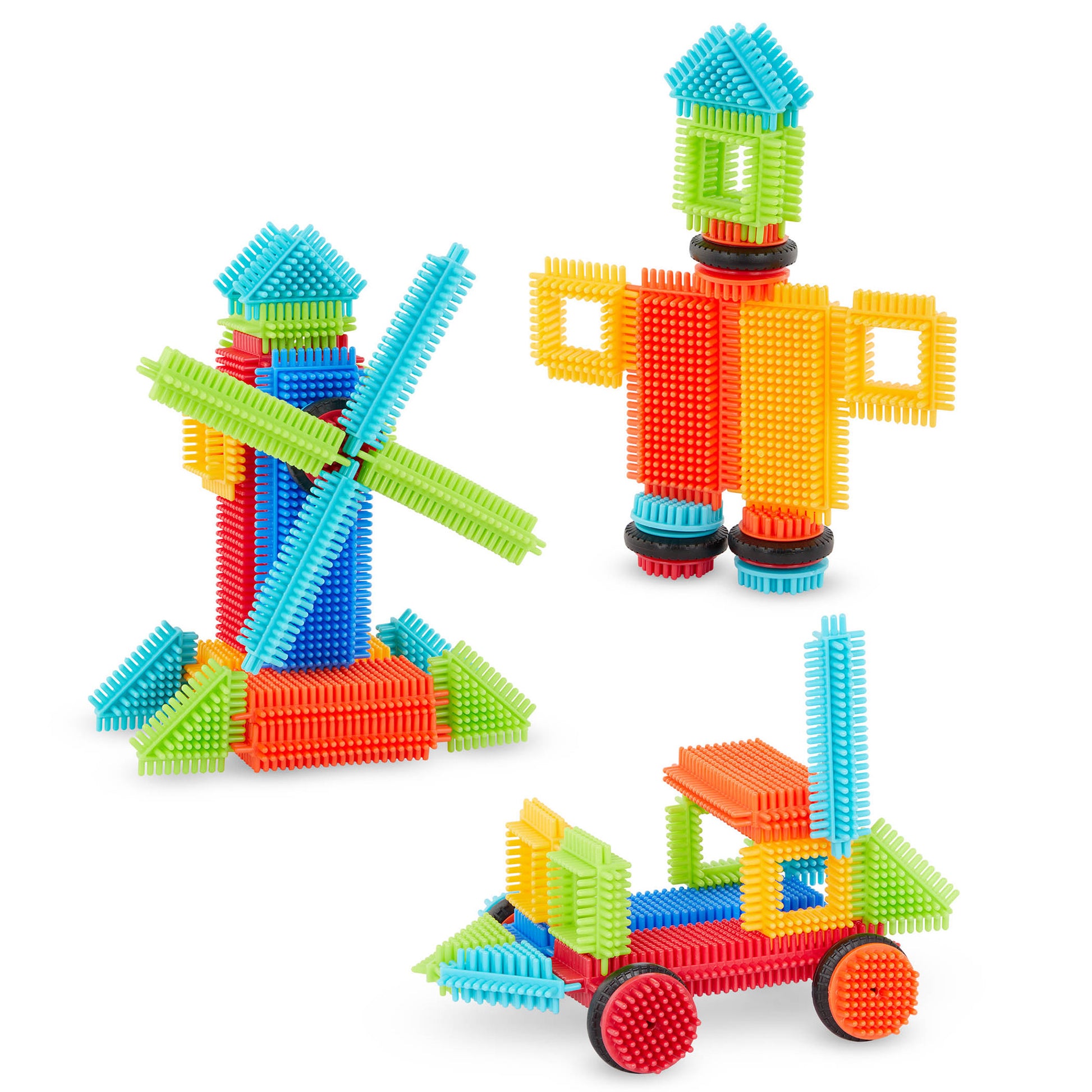 Battat Bristle Blocks 36 Pieces Basic Builder