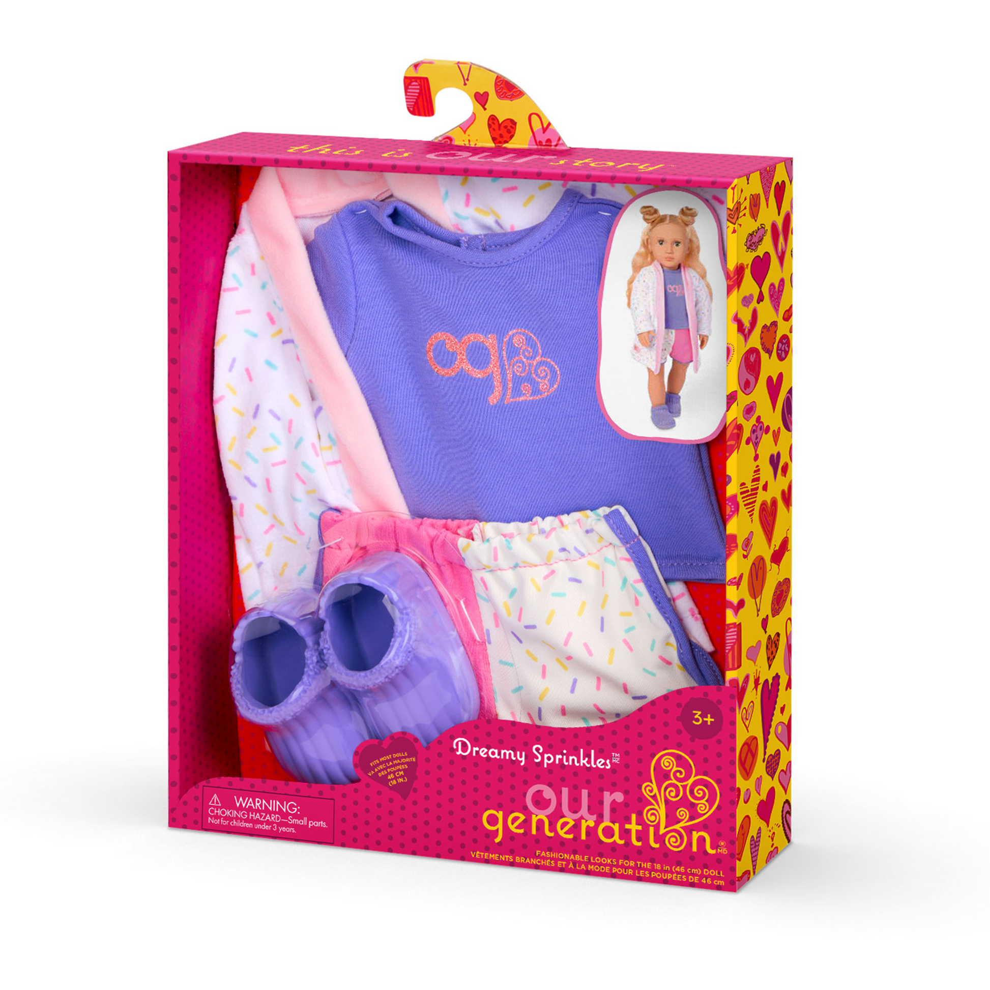 Our Generation Regular Outfit - Dreamy Sprinkles - Toyworld NZ
