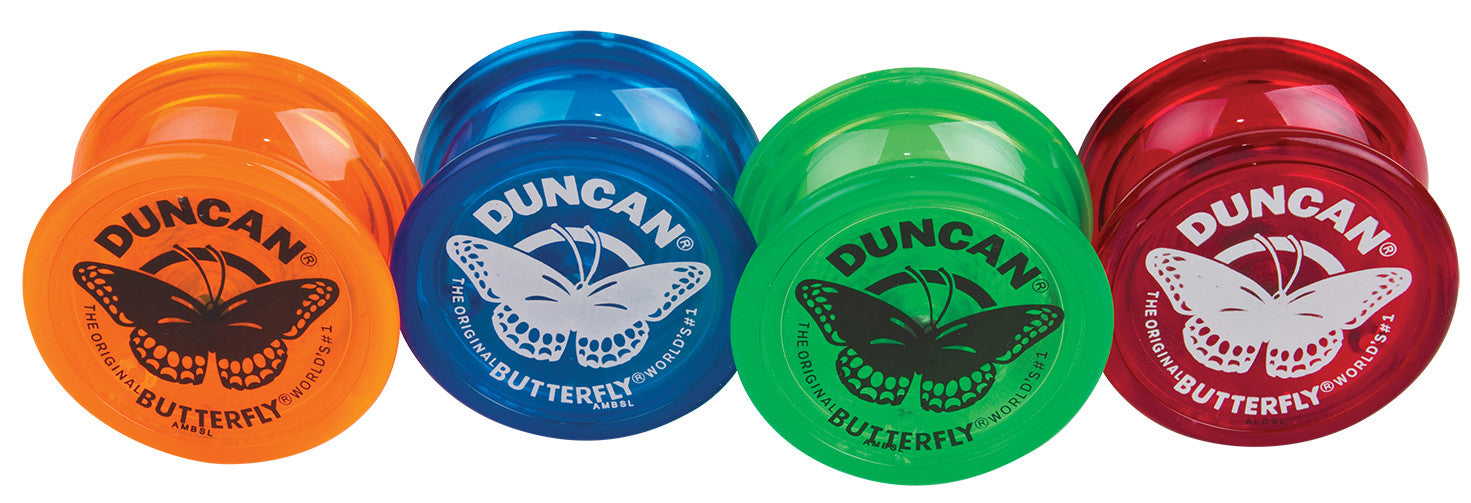 Duncan Yo Yo Beginner Butterfly Assorted Styles Colours - Toyworld NZ