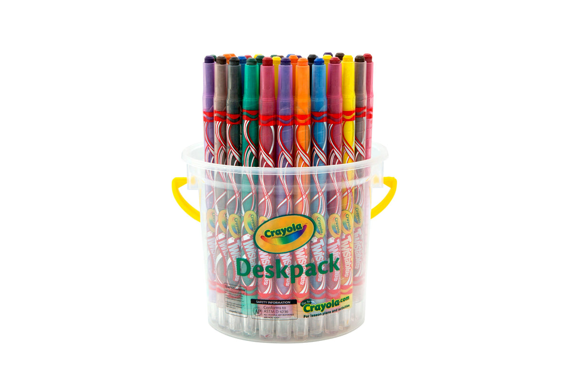Crayola Twistable Crayon Desk Pack 32 Piece - Toyworld NZ