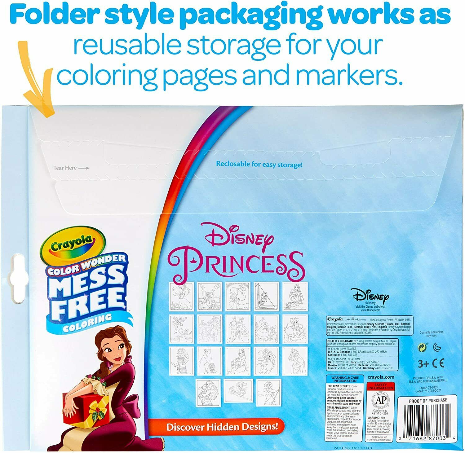 Crayola Colour Wonder Mess Free Disney Princess – Toyworld NZ