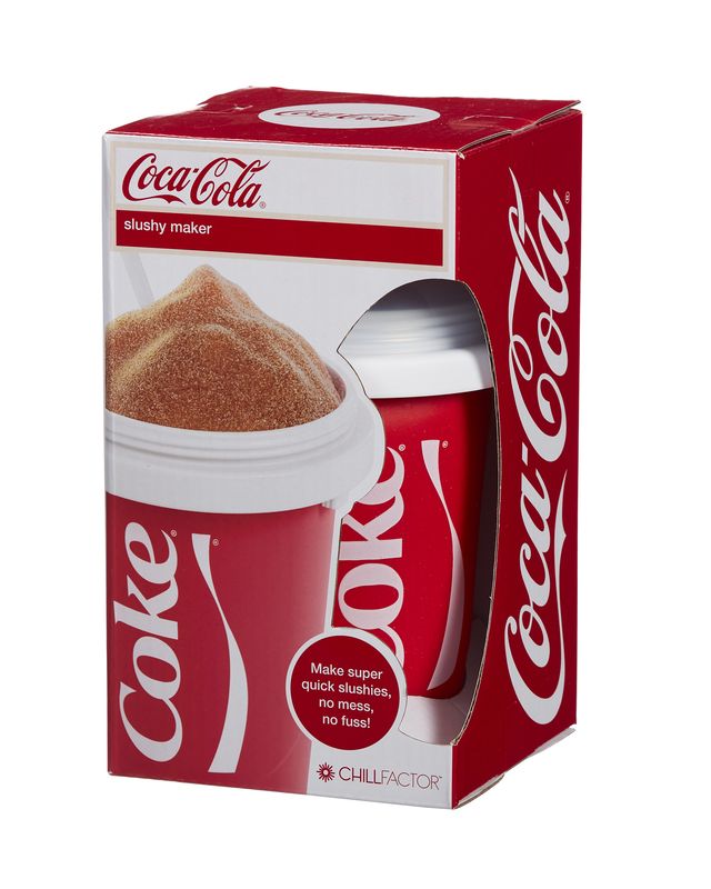 Chill Factor Coca-Cola Slushy Maker Red/White