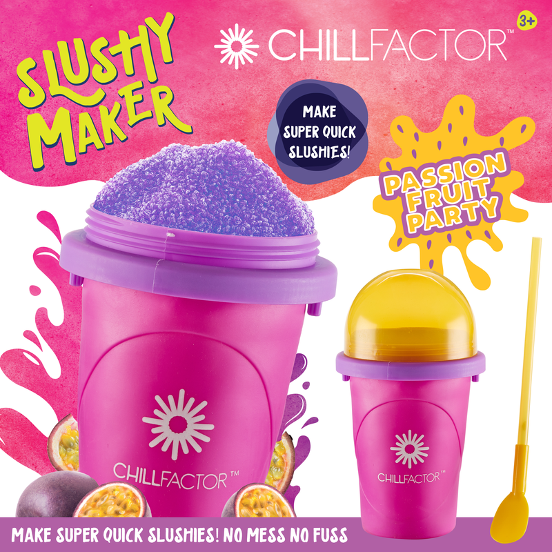 Chill Factor Fruitastic Slushy Maker Passionfruit Party