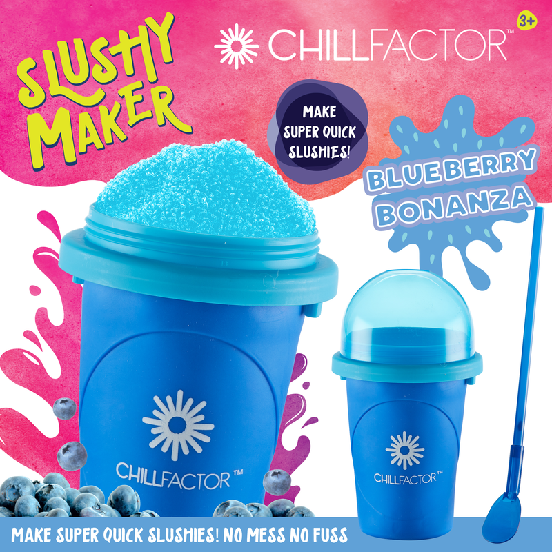 Chill Factor Fruitastic Slushy Maker Blueberry Bonanza - Toyworld NZ