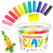 Rainbow Clay In Tub