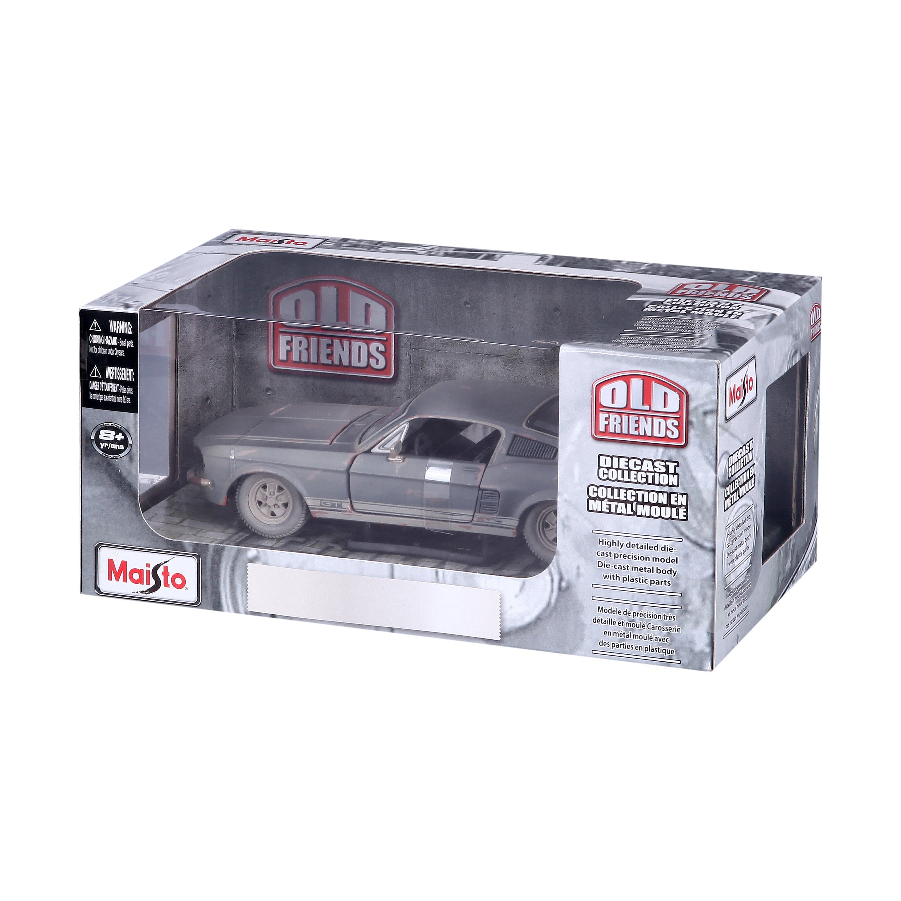Maisto 1:24 Old Friends Die-Cast Vehicle 1967 Ford Mustang GT