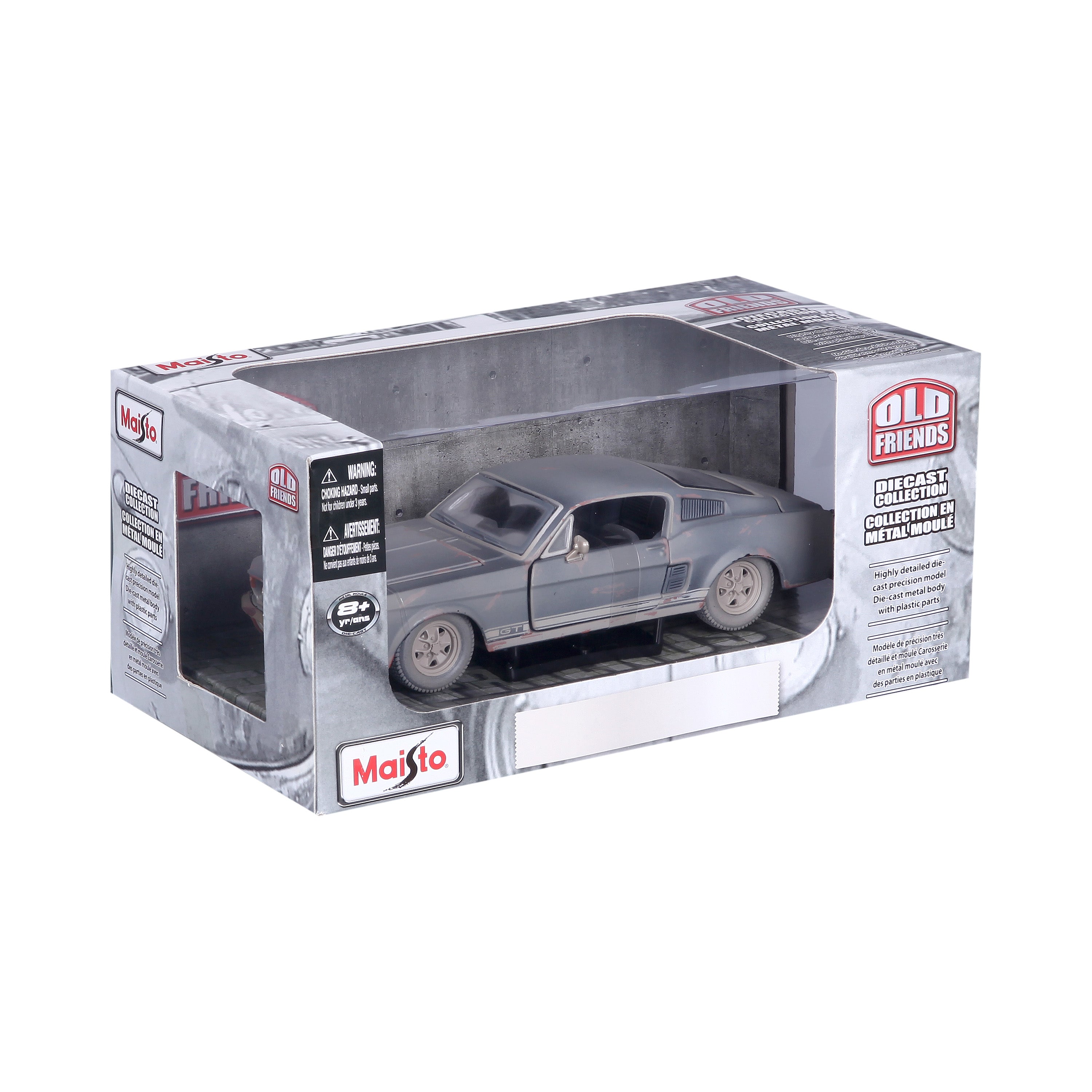 Maisto 1:24 Old Friends Die-Cast Vehicle 1967 Ford Mustang GT