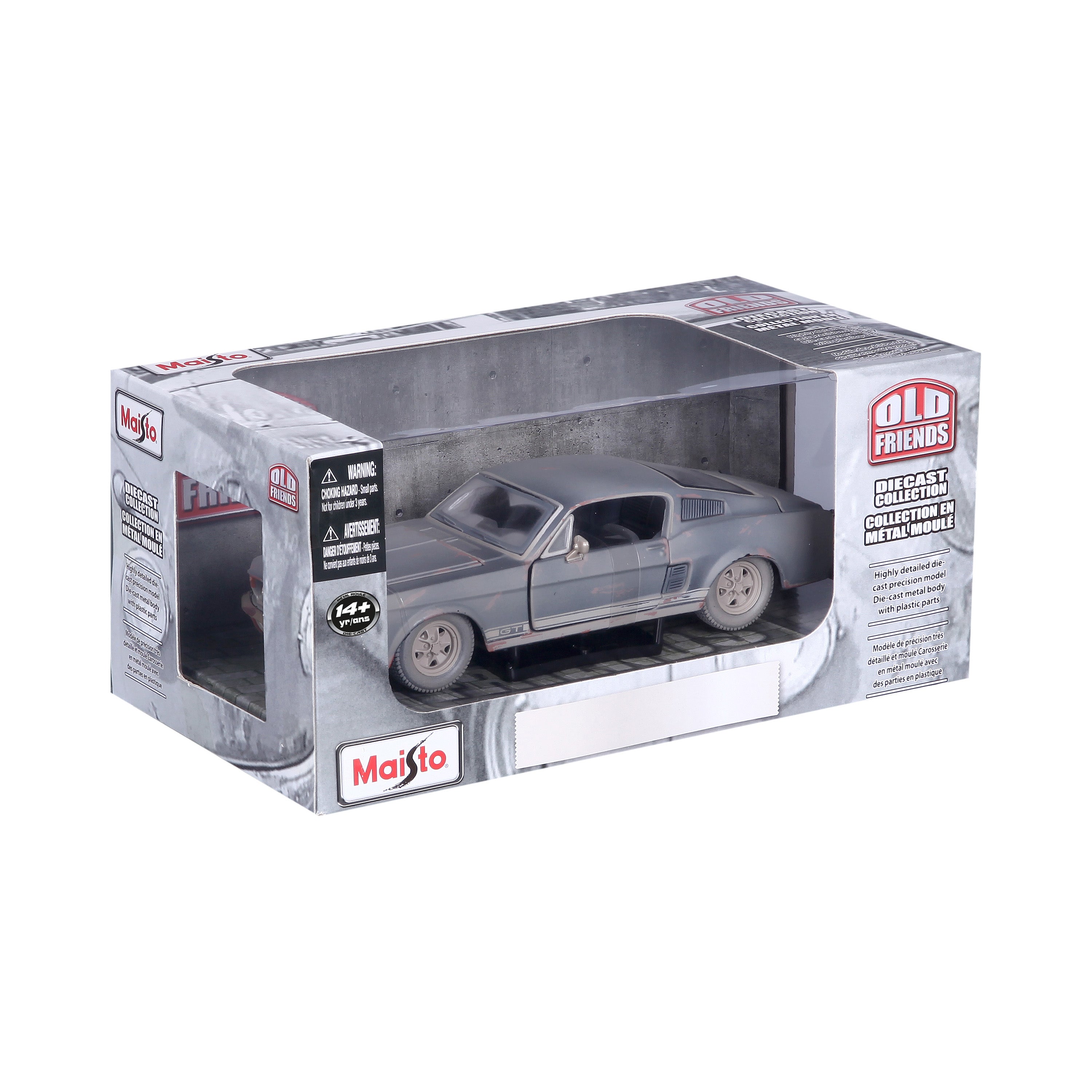 Maisto 1:24 Old Friends Die-Cast Vehicle 1967 Ford Mustang GT