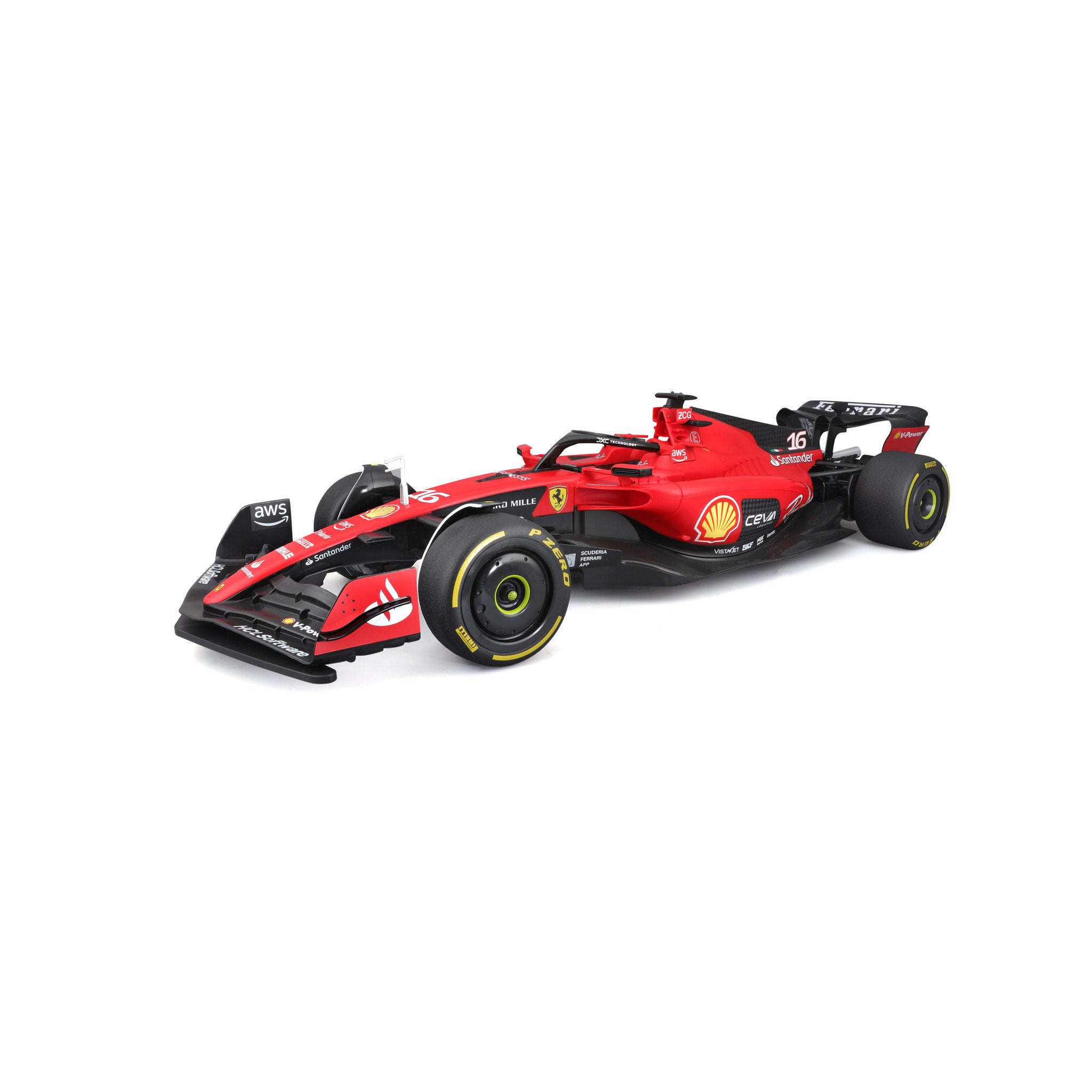 Maisto Tech Remote Control 1:10 F1 2023 Ferrari SF-23 Leclerc #16