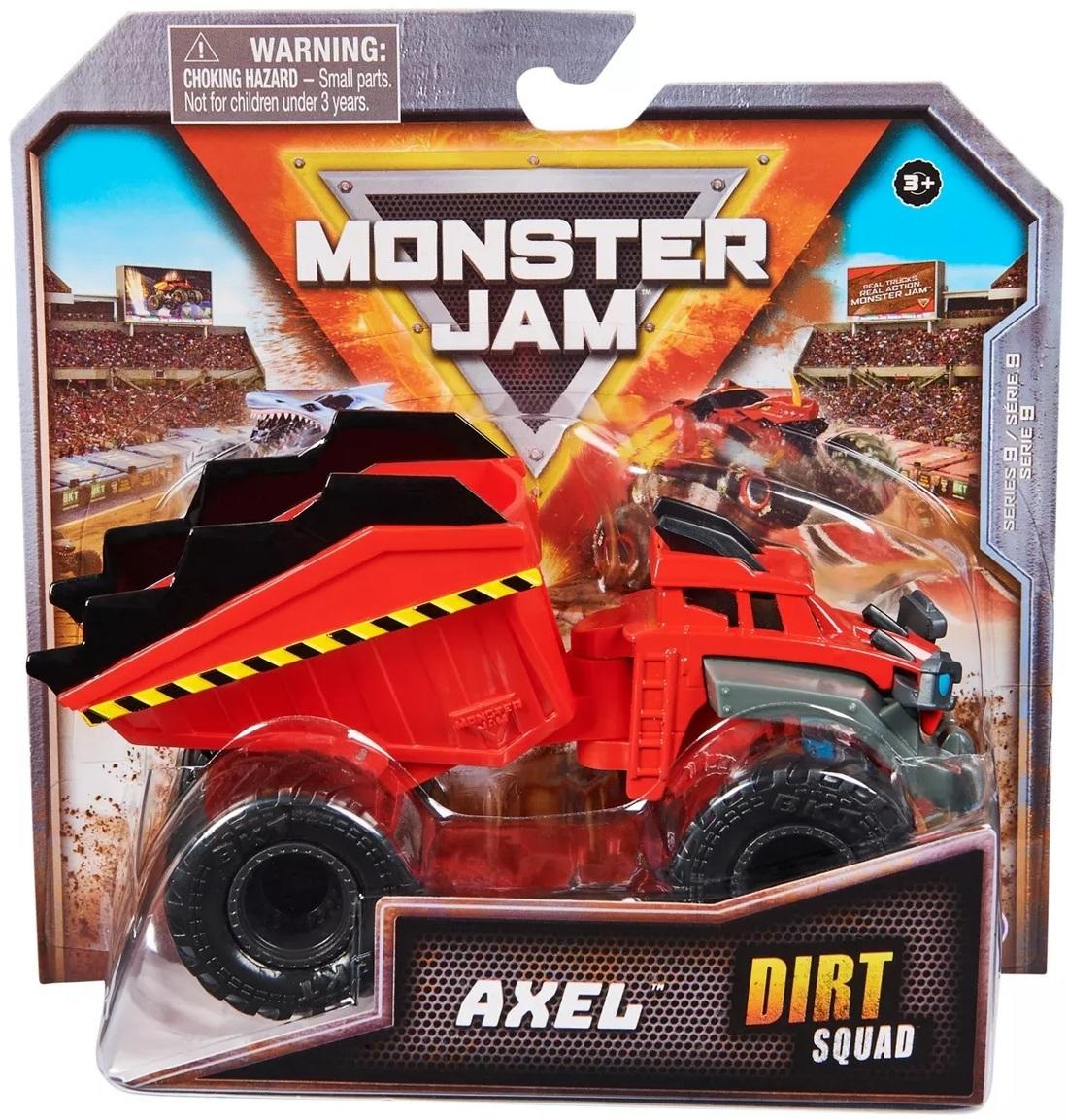 Monster Jam: Die-Cast Truck - Axel (Dirt Squad)