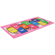 Play Zone Mats Hopscotch Pink 200X100cm Playmat