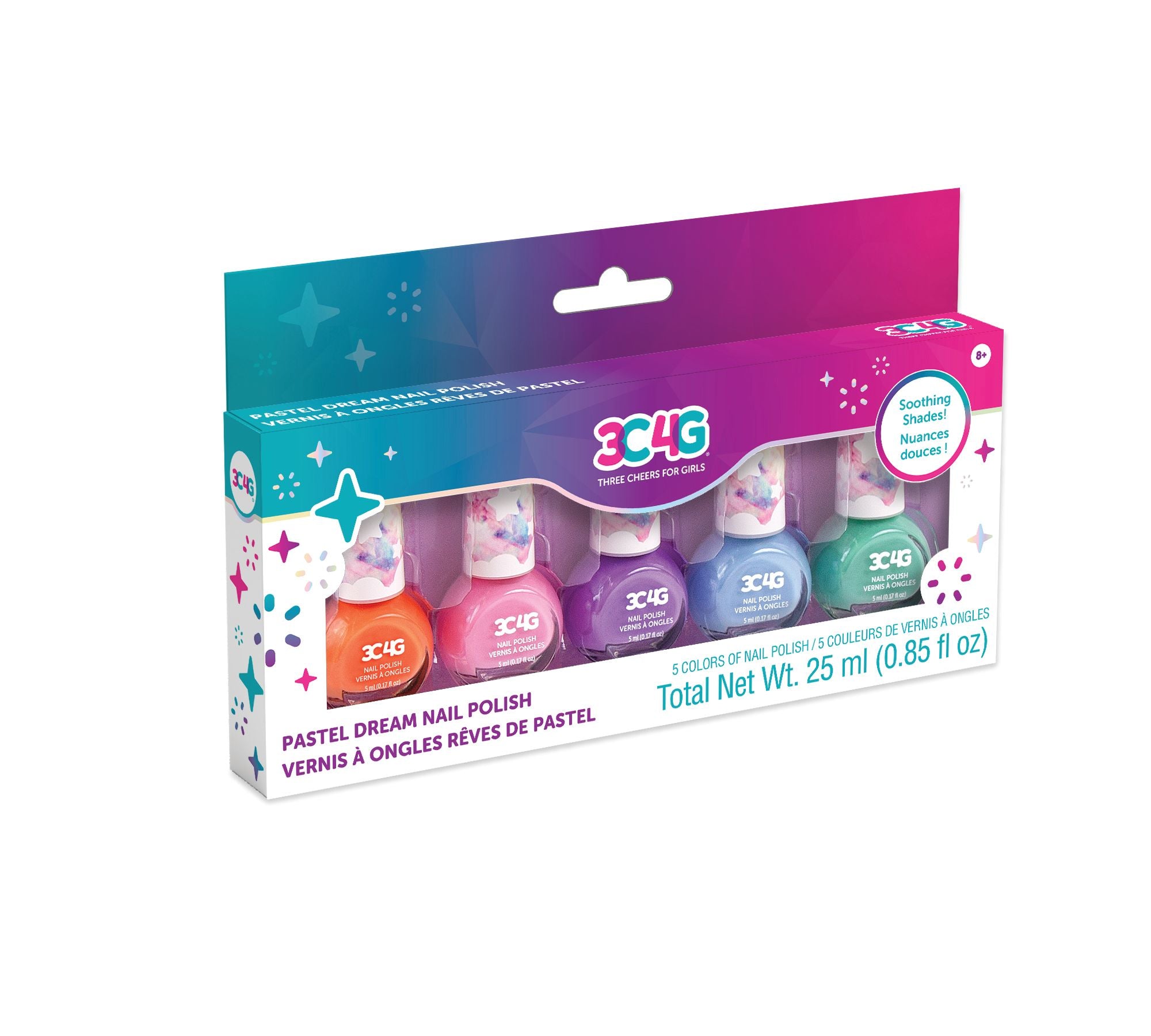 Make It Real Three Cheers For Girls Pastel Dream Nail Polish