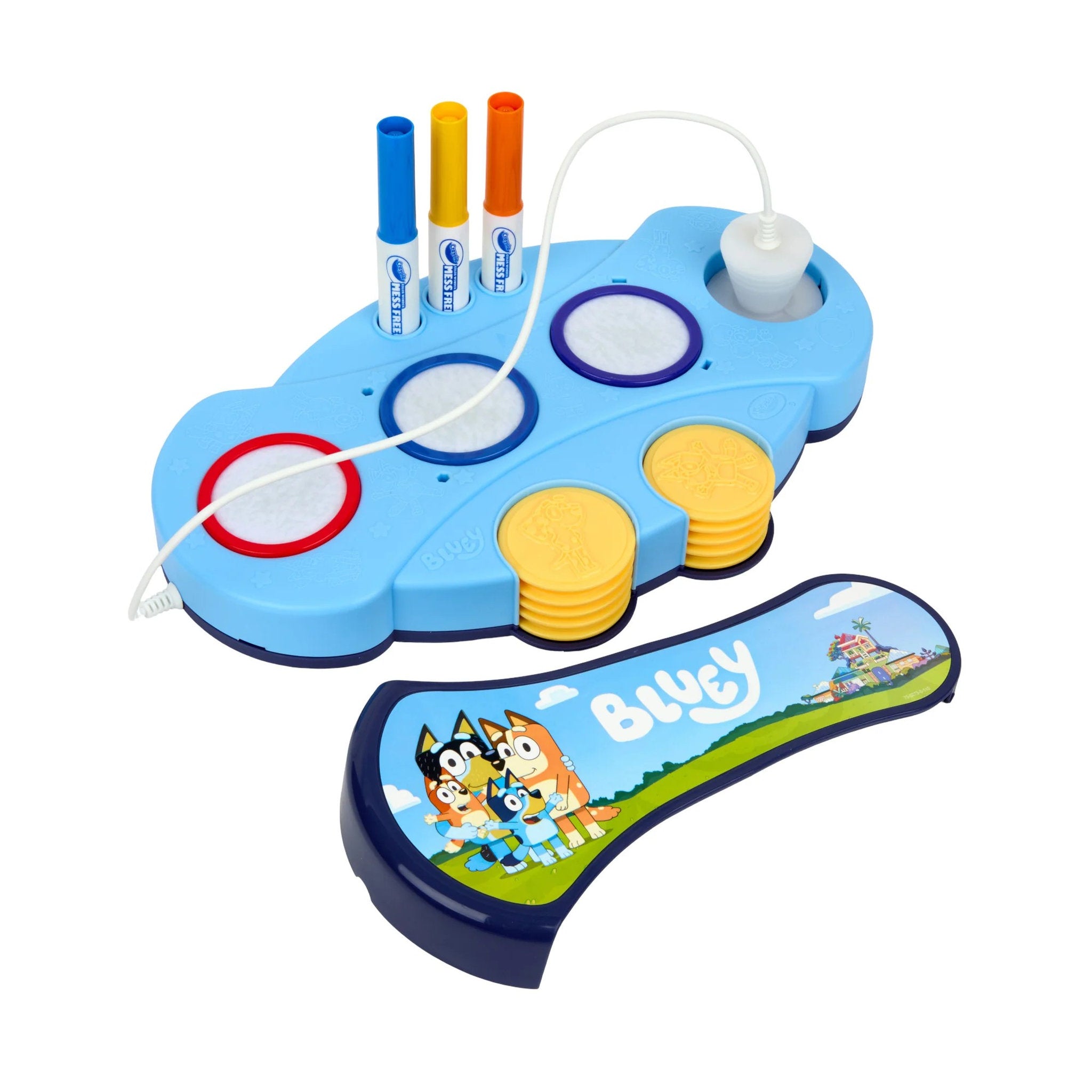 Crayola Color Wonder Magic Light Up Stamper Kit Bluey
