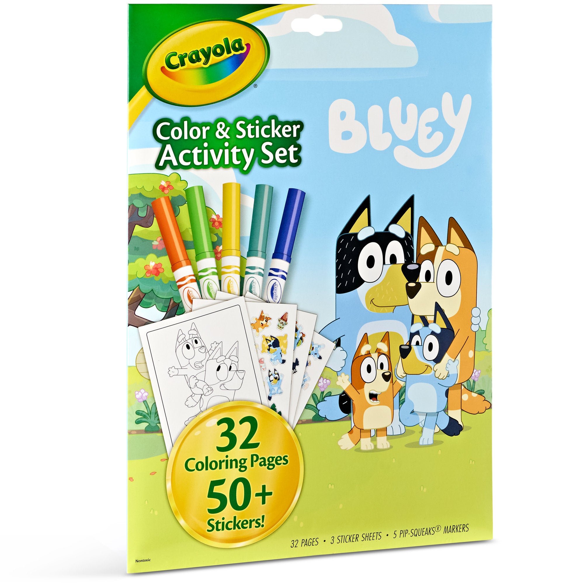 Crayola Color & Sticker Activity Set - Bluey