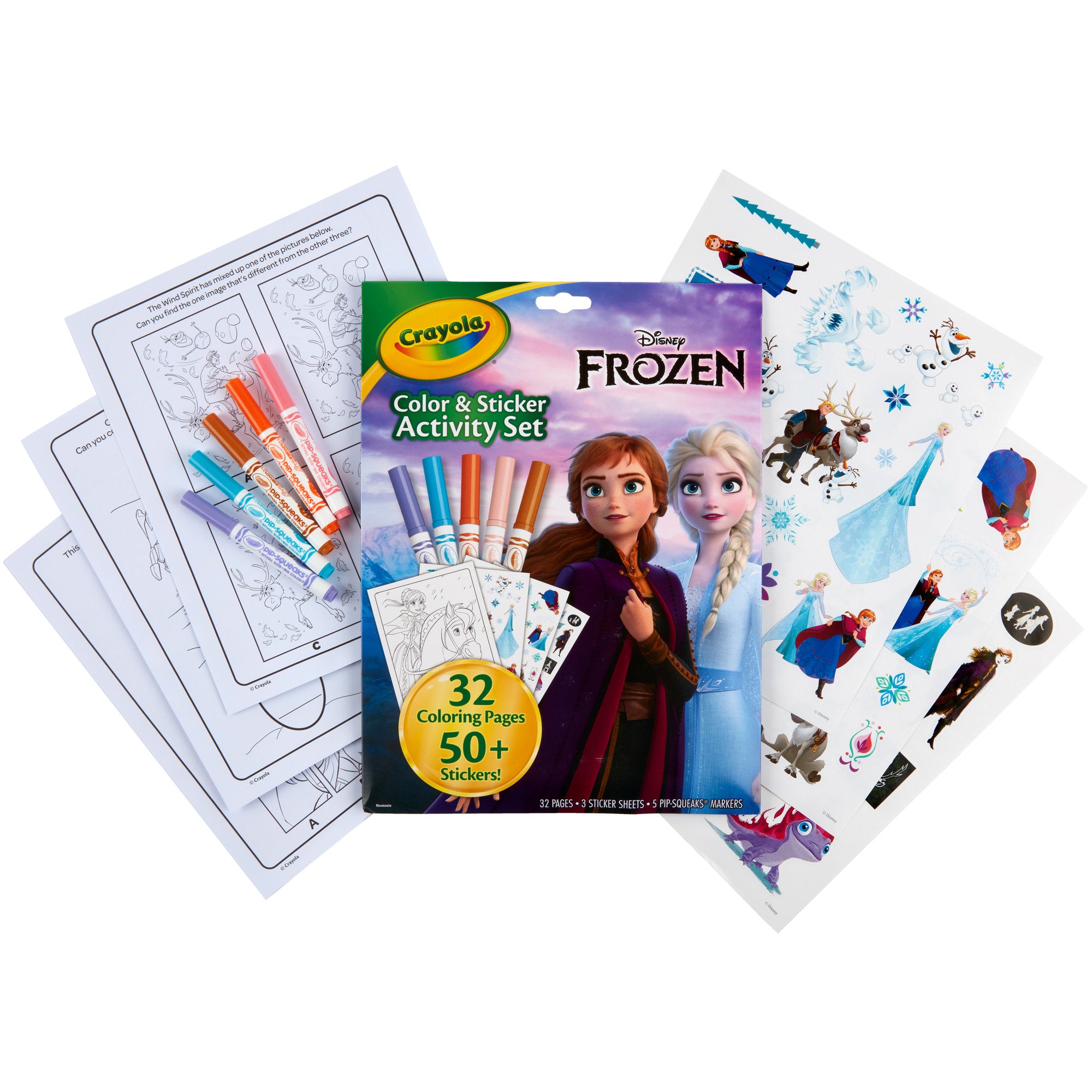 Crayola Color & Sticker Activity Set - Frozen