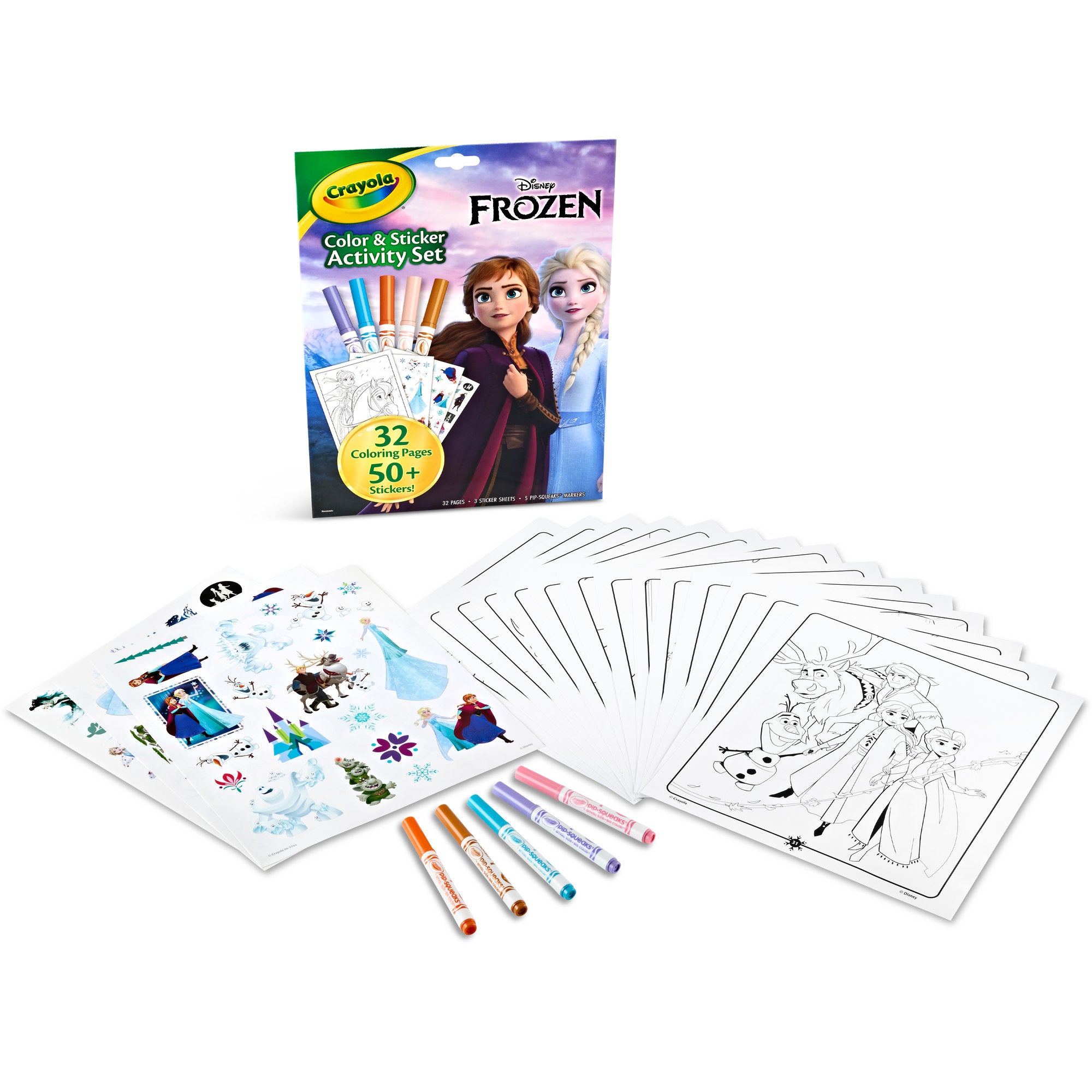Crayola Color & Sticker Activity Set - Frozen