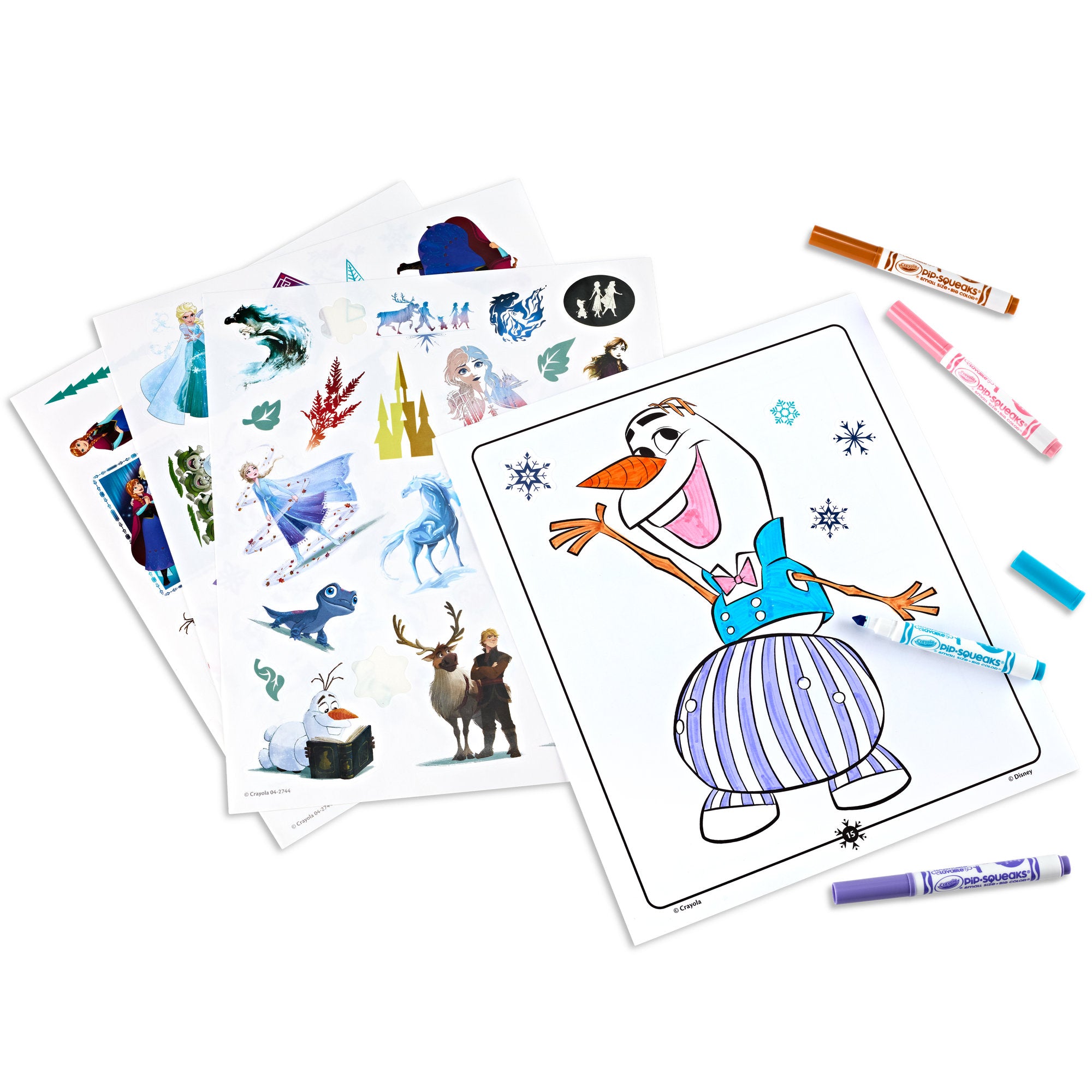 Crayola Color & Sticker Activity Set - Frozen