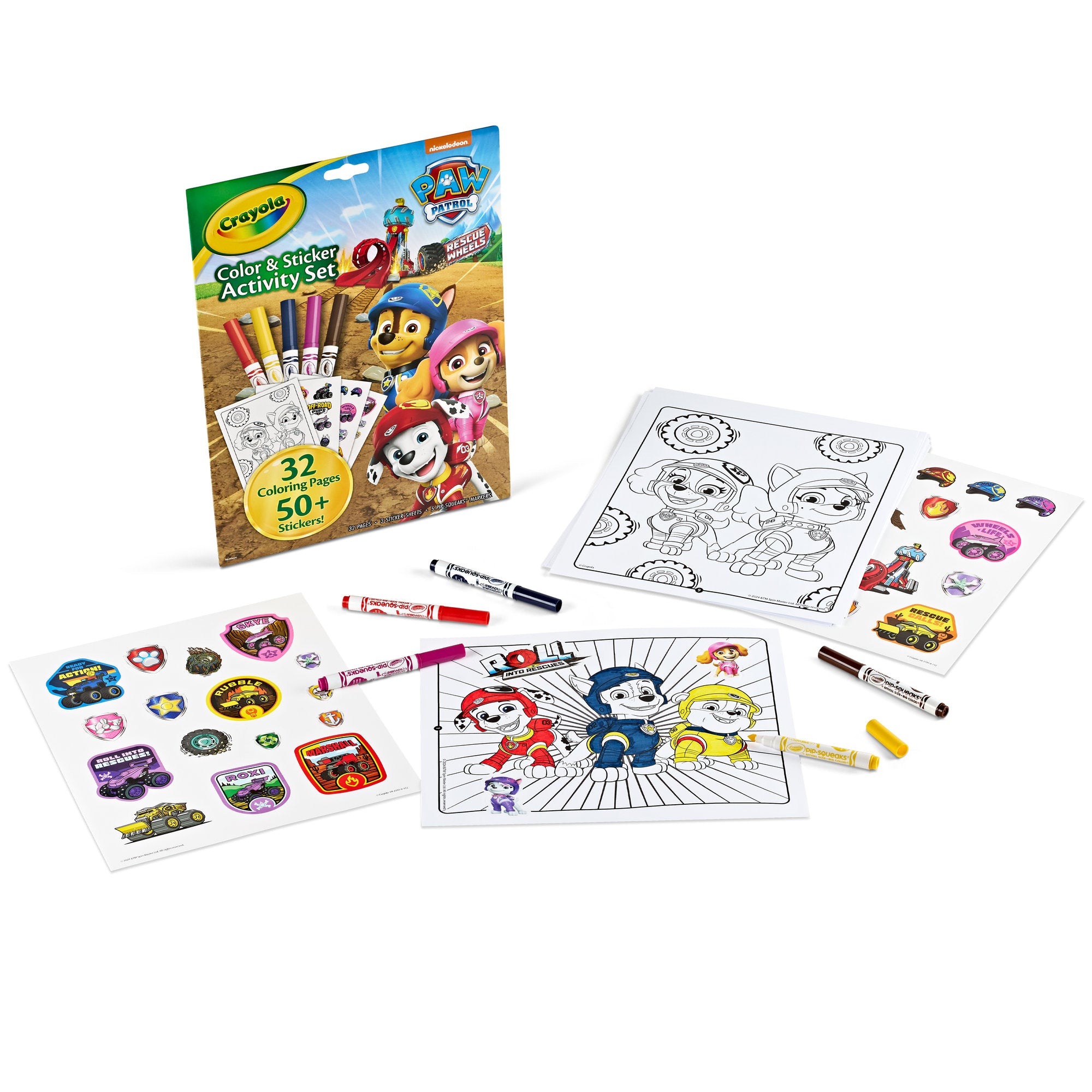 Crayola Color & Sticker Activity Set - Paw Patrol