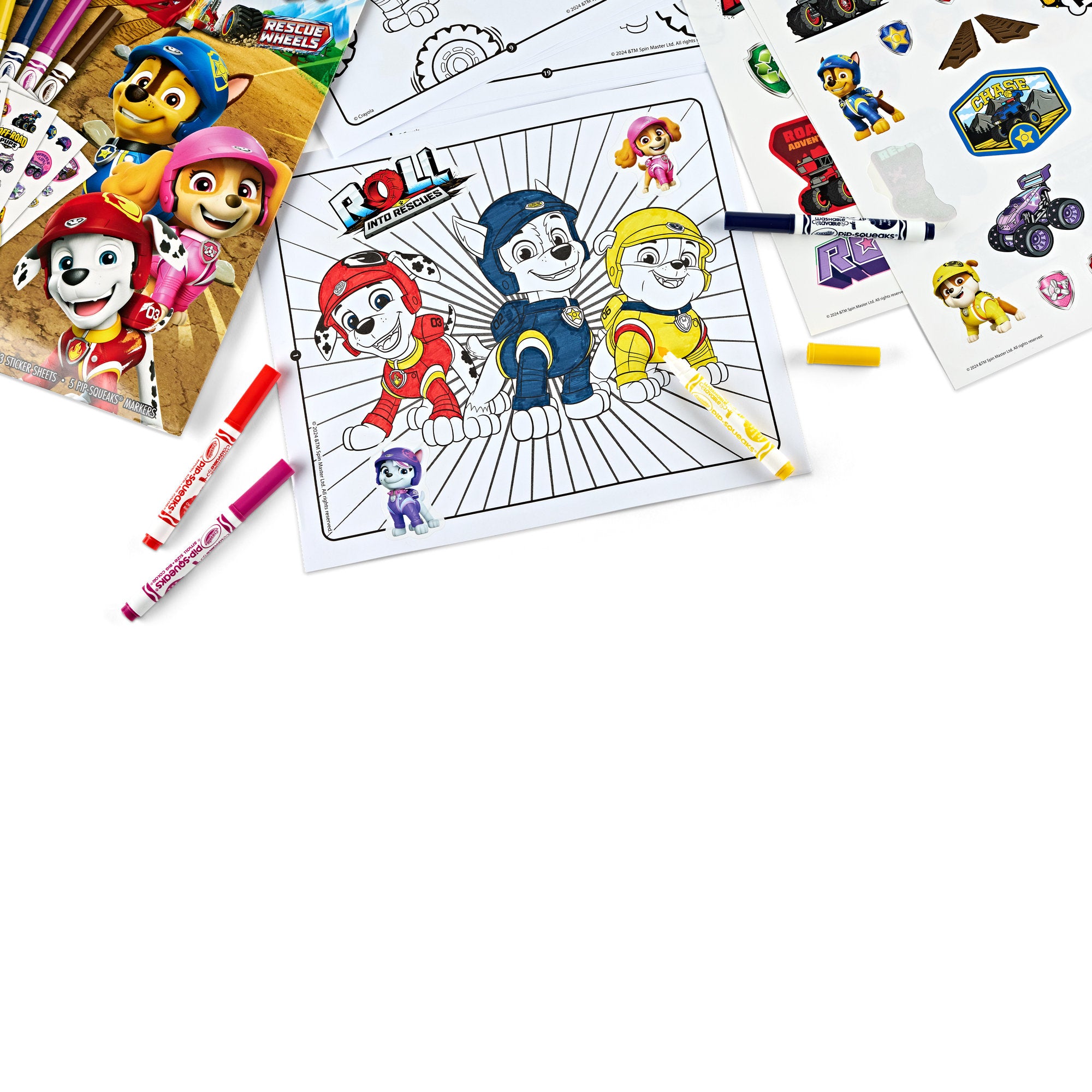 Crayola Color & Sticker Activity Set - Paw Patrol