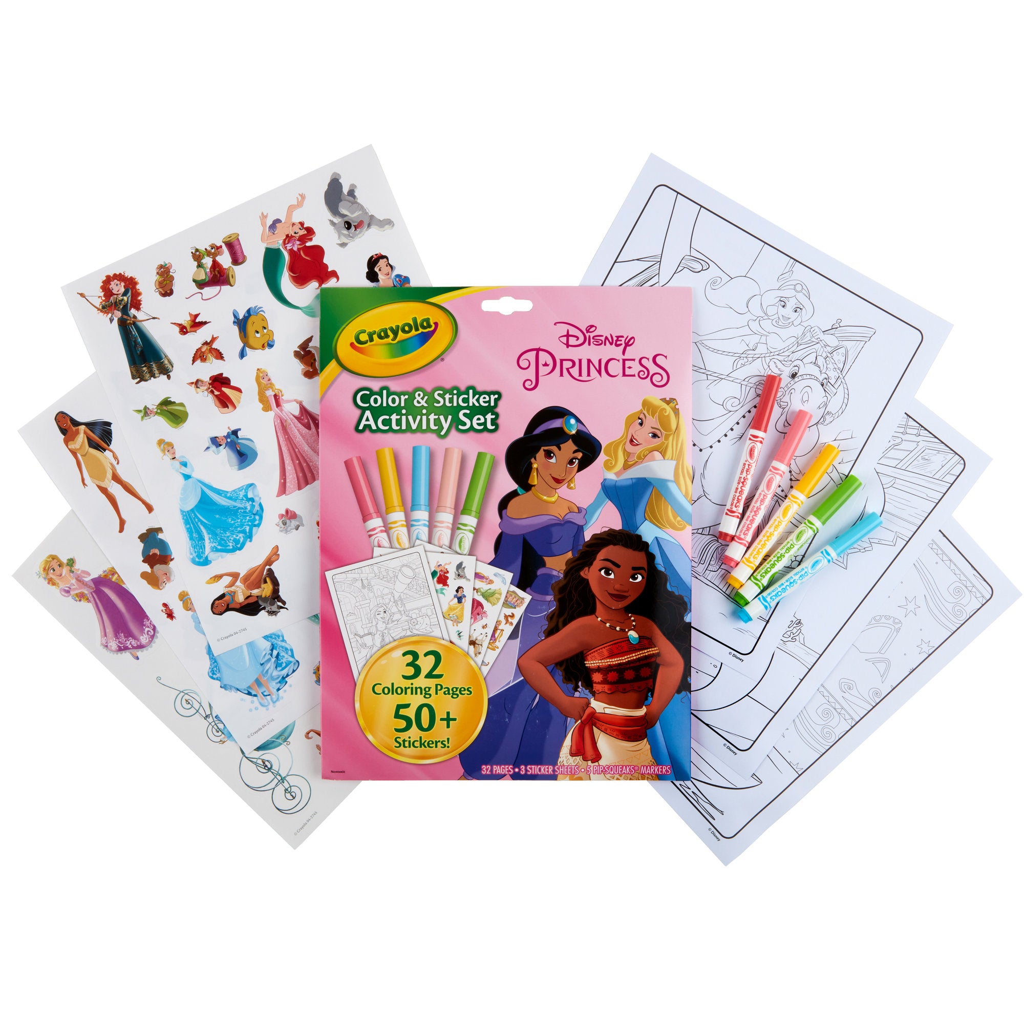 Crayola Color & Sticker Activity Set - Disney Princesses