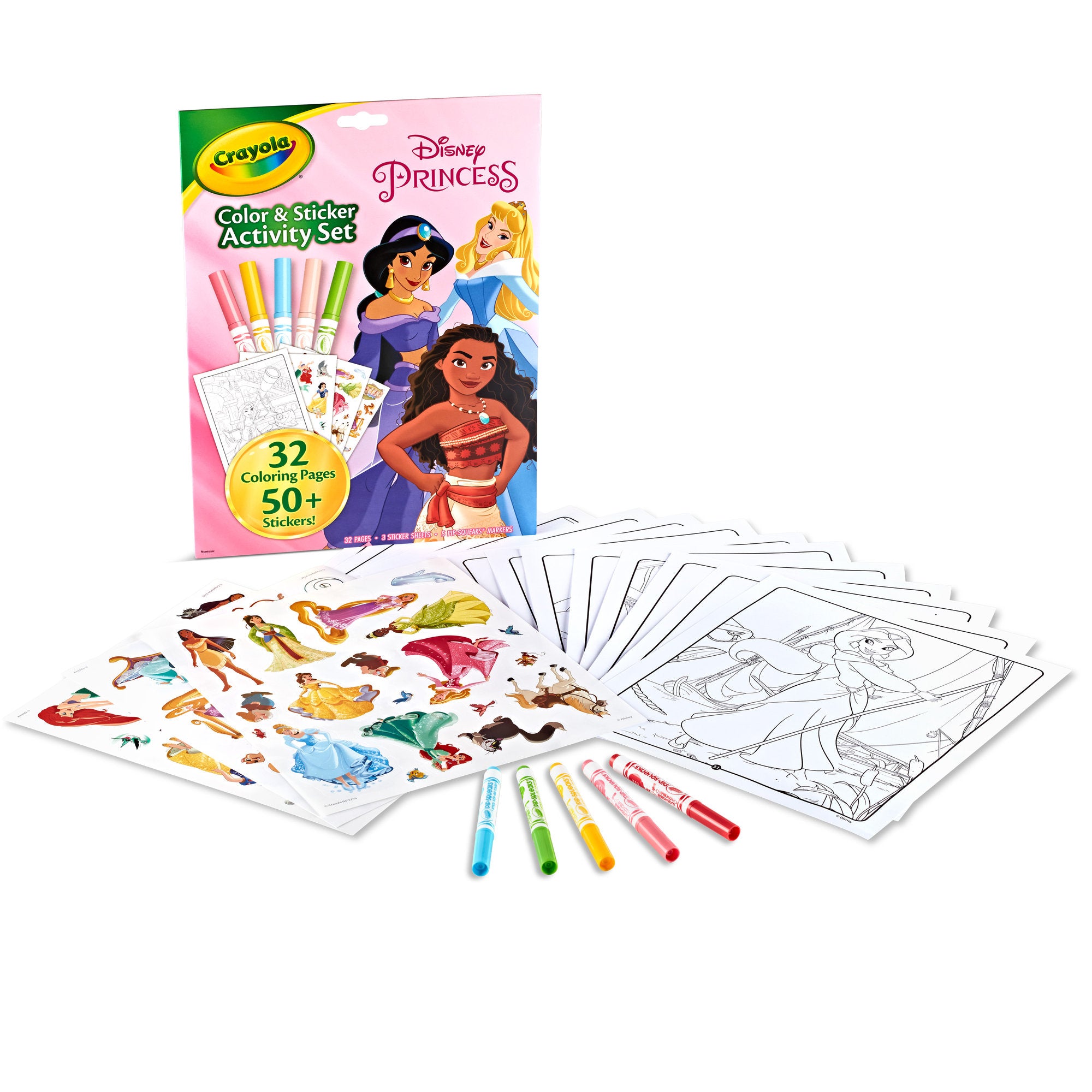 Crayola Color & Sticker Activity Set - Disney Princesses
