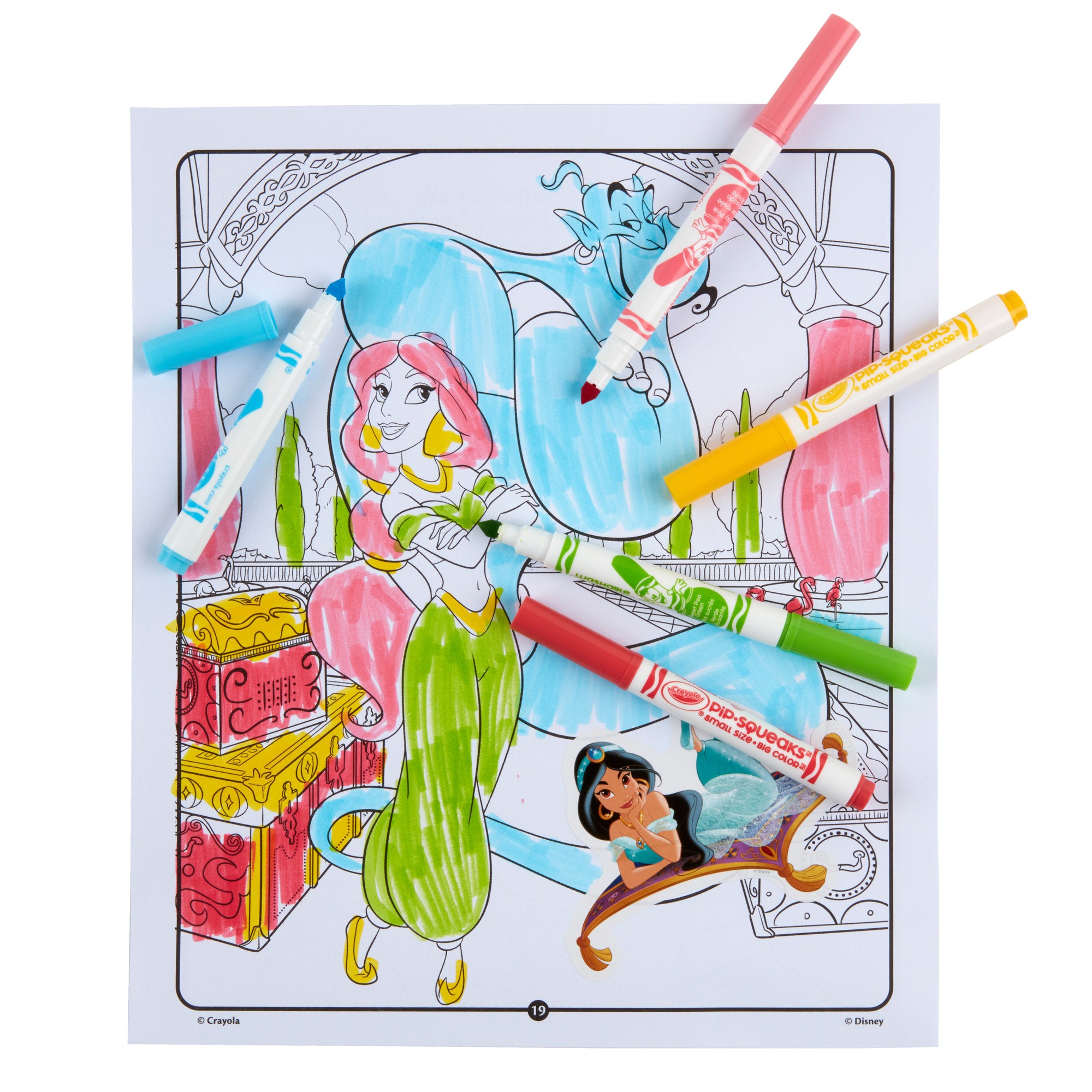 Crayola Color & Sticker Activity Set - Disney Princesses