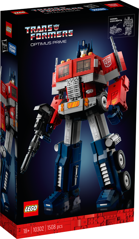 LEGO 10302 Icons Transformers Optimus Prime - Toyworld NZ