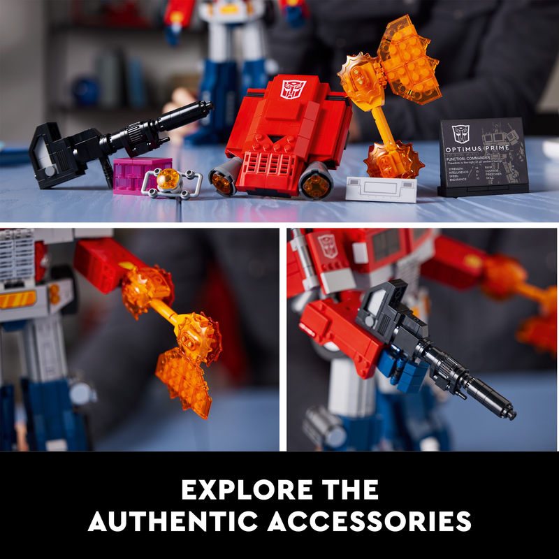 LEGO 10302 Icons Transformers Optimus Prime - Toyworld NZ