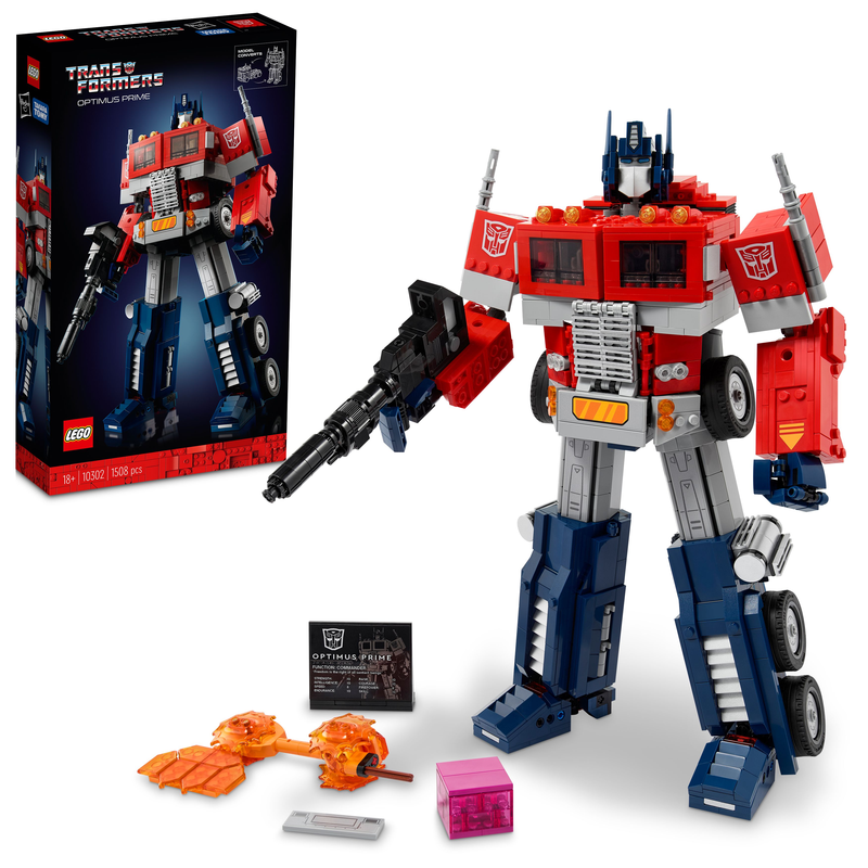 LEGO 10302 Icons Transformers Optimus Prime - Toyworld NZ