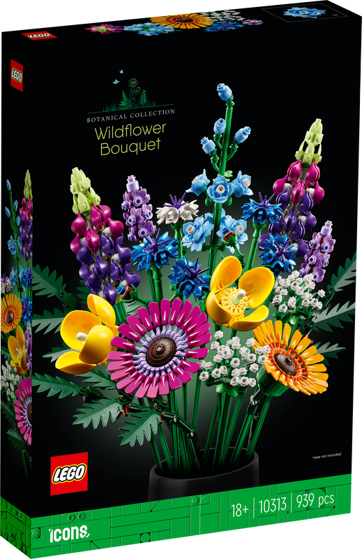 LEGO 10313 Botanicals Wildflower Bouquet - Toyworld NZ