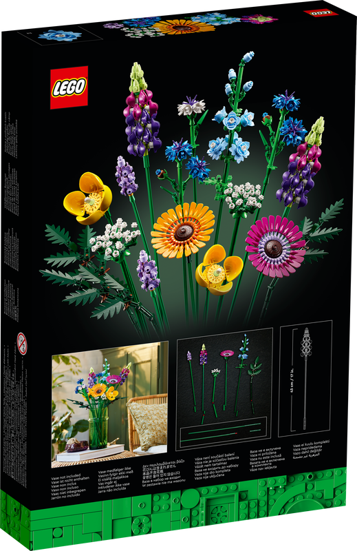 LEGO 10313 Botanicals Wildflower Bouquet - Toyworld NZ