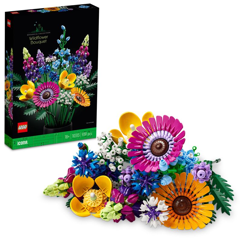 LEGO 10313 Botanicals Wildflower Bouquet - Toyworld NZ